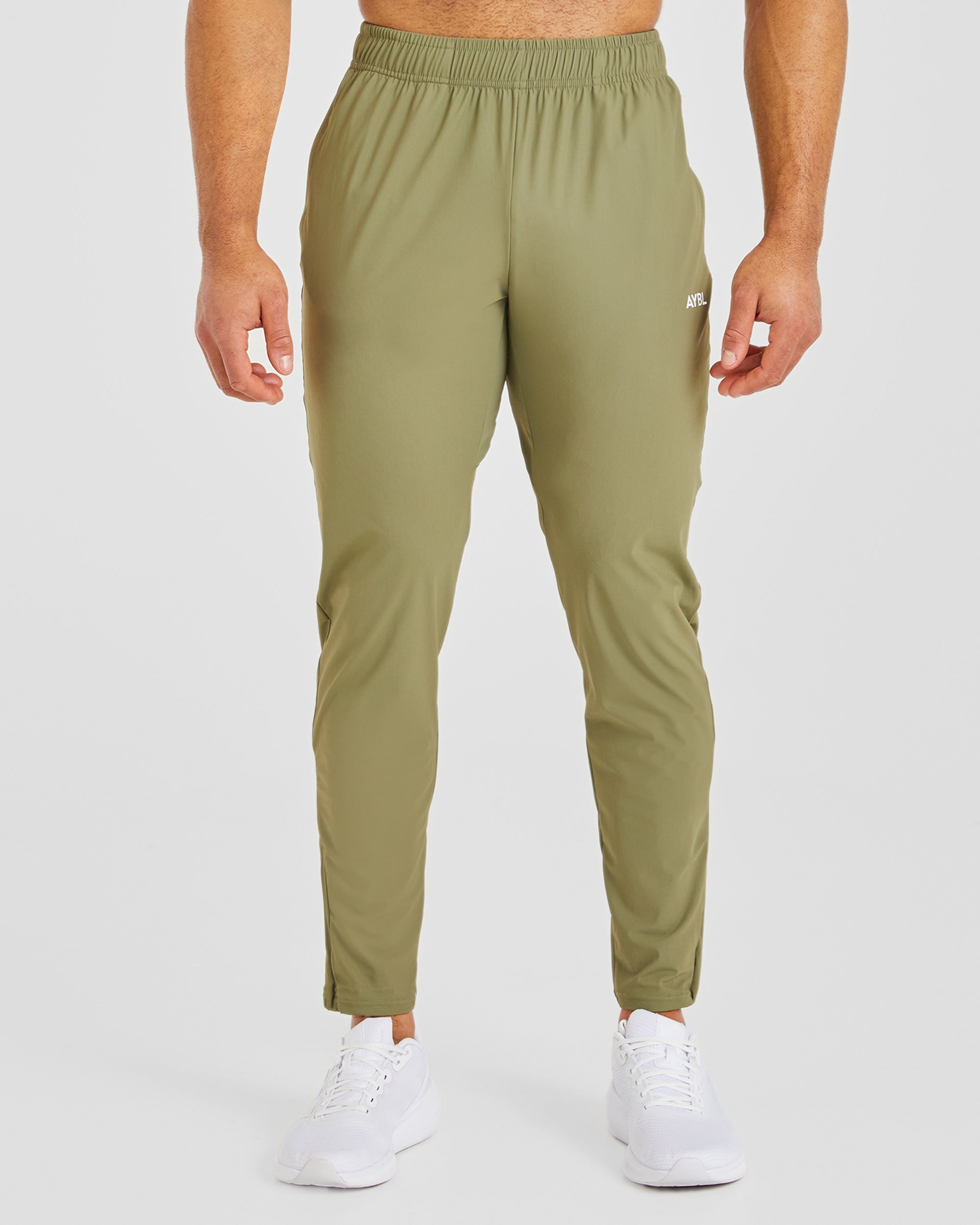 Ascend Zip Joggers - Olive Vert