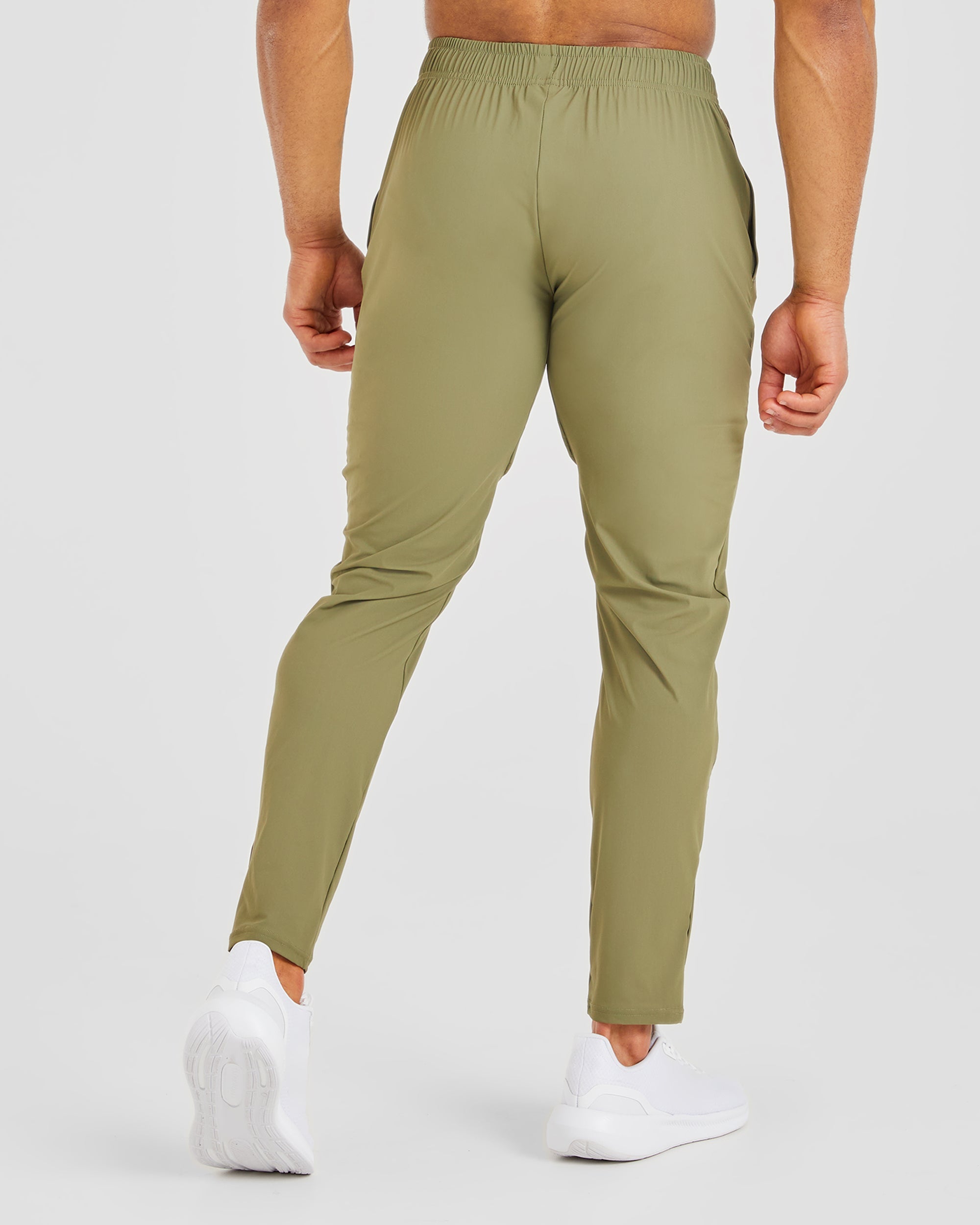 Ascend Zip Joggers - Olive Vert