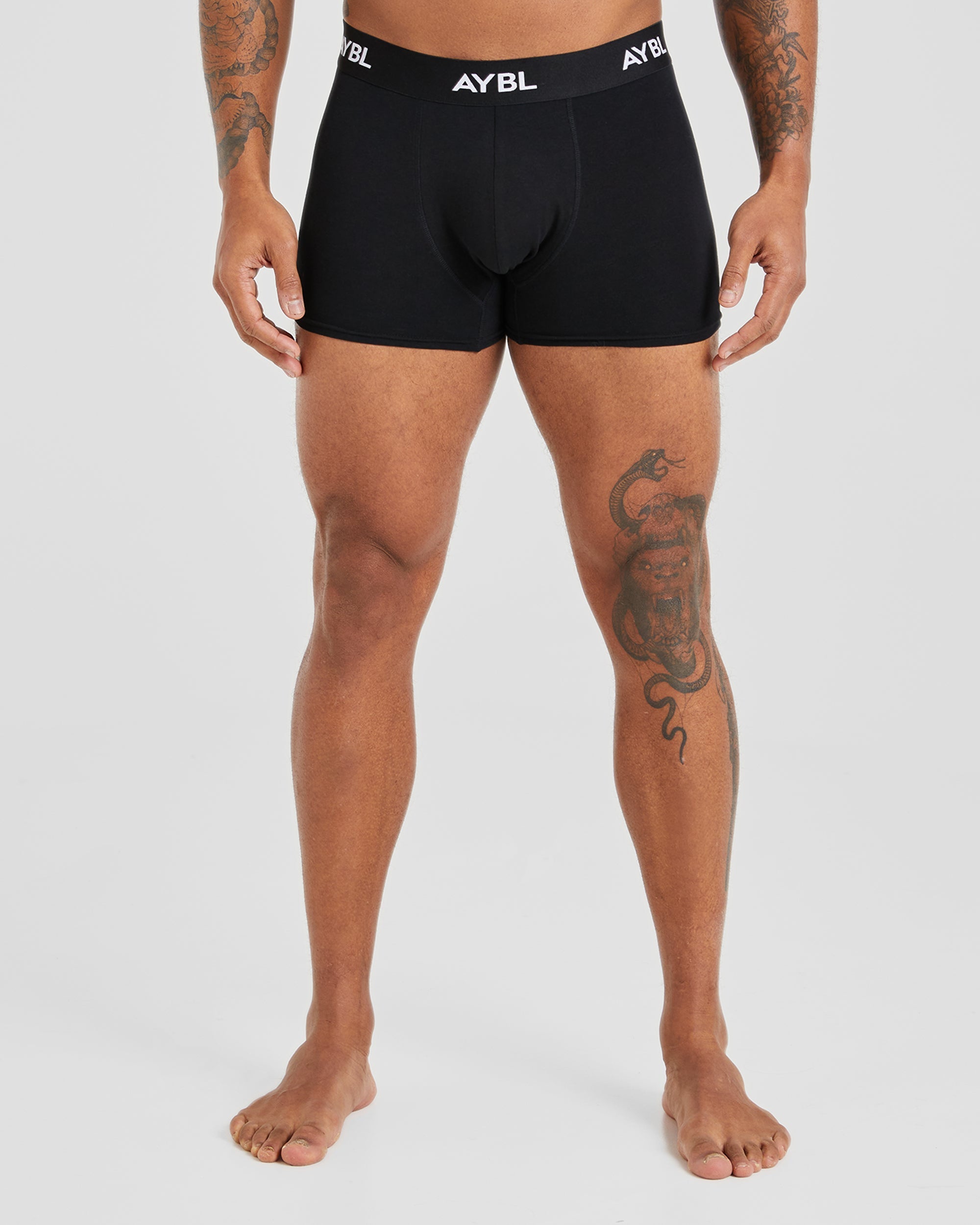 Essential Boxer Trunk (3 pack) - Noir