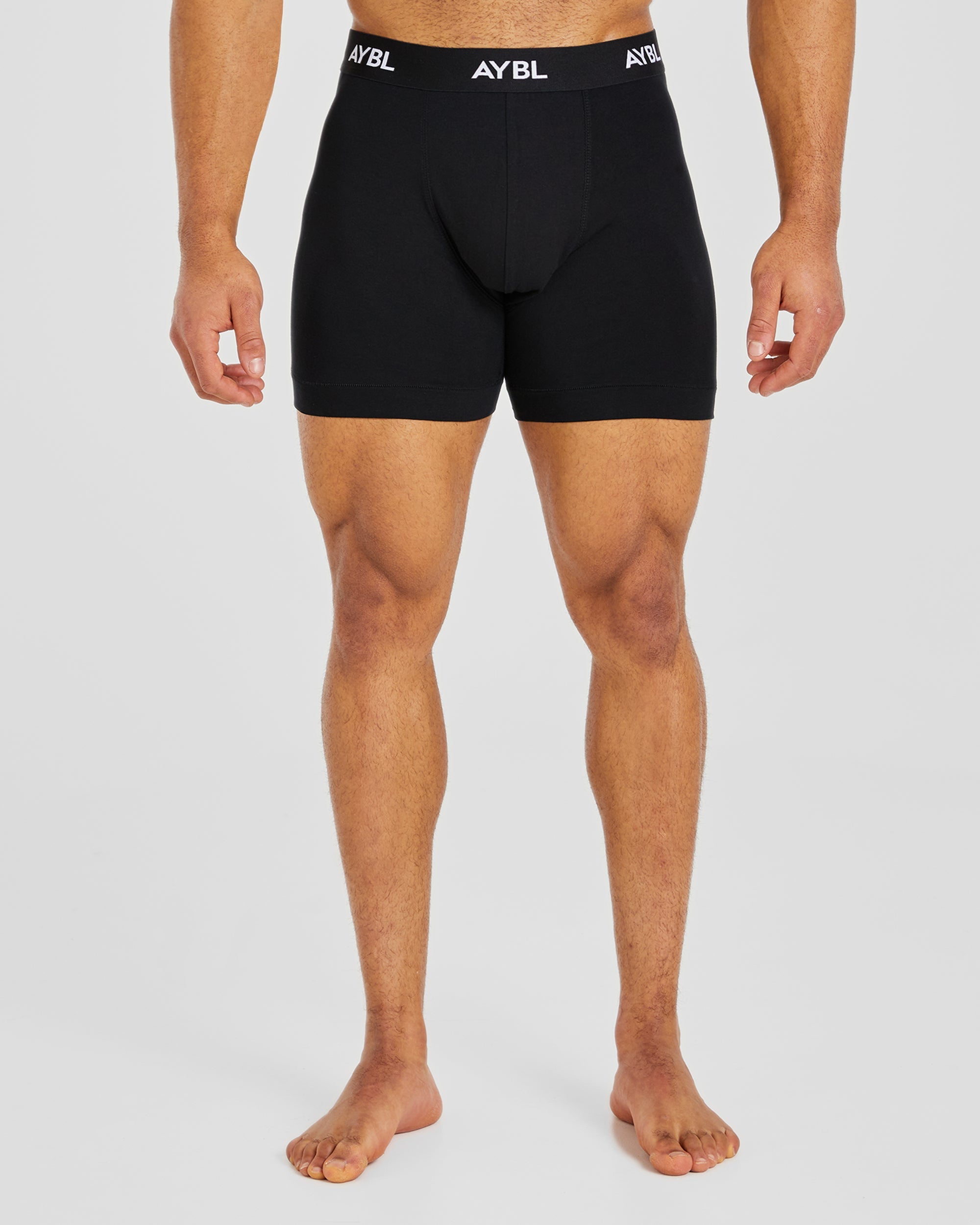 Essential Boxer Brief (3 pack) - Noir