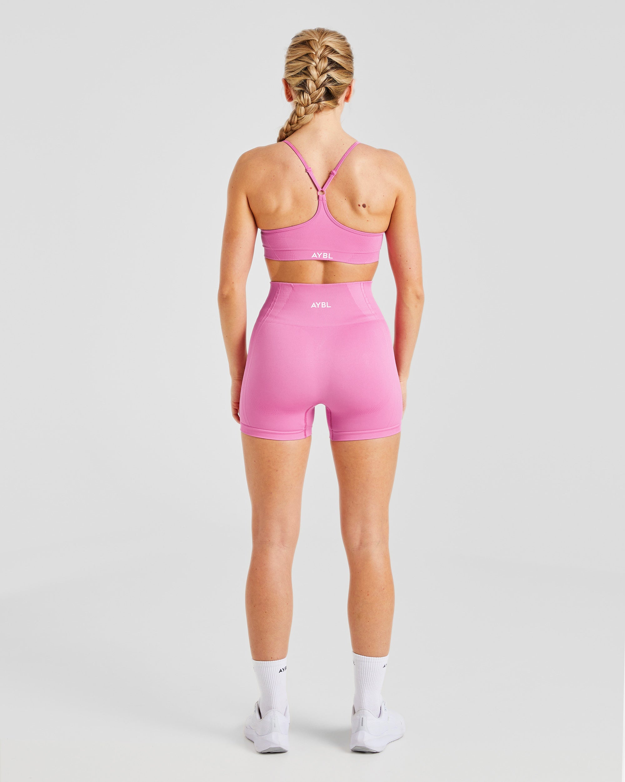 Balance V3 Seamless Strappy Sports Bra - Bubblegum Rose