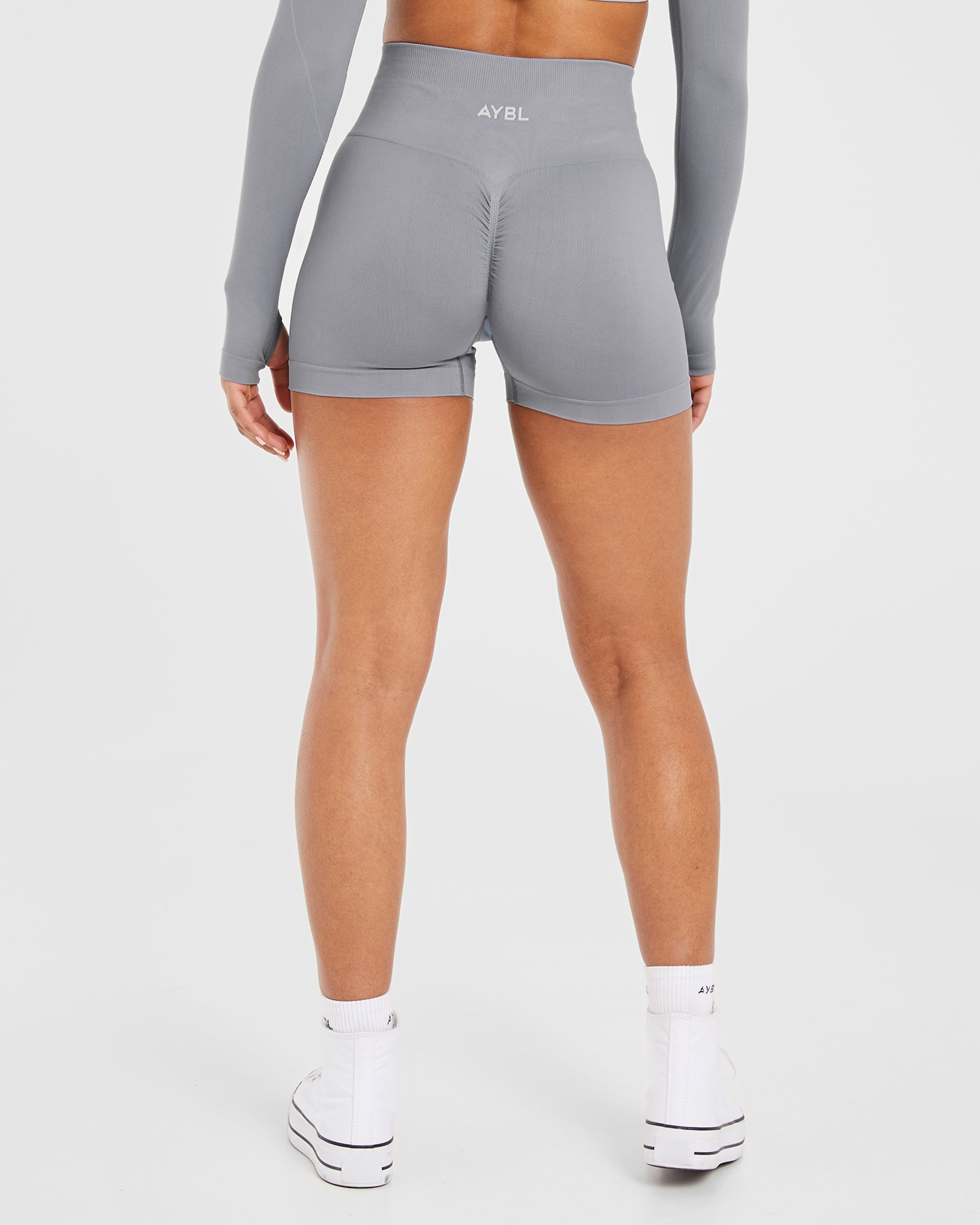 Power Seamless Shorts - Gris