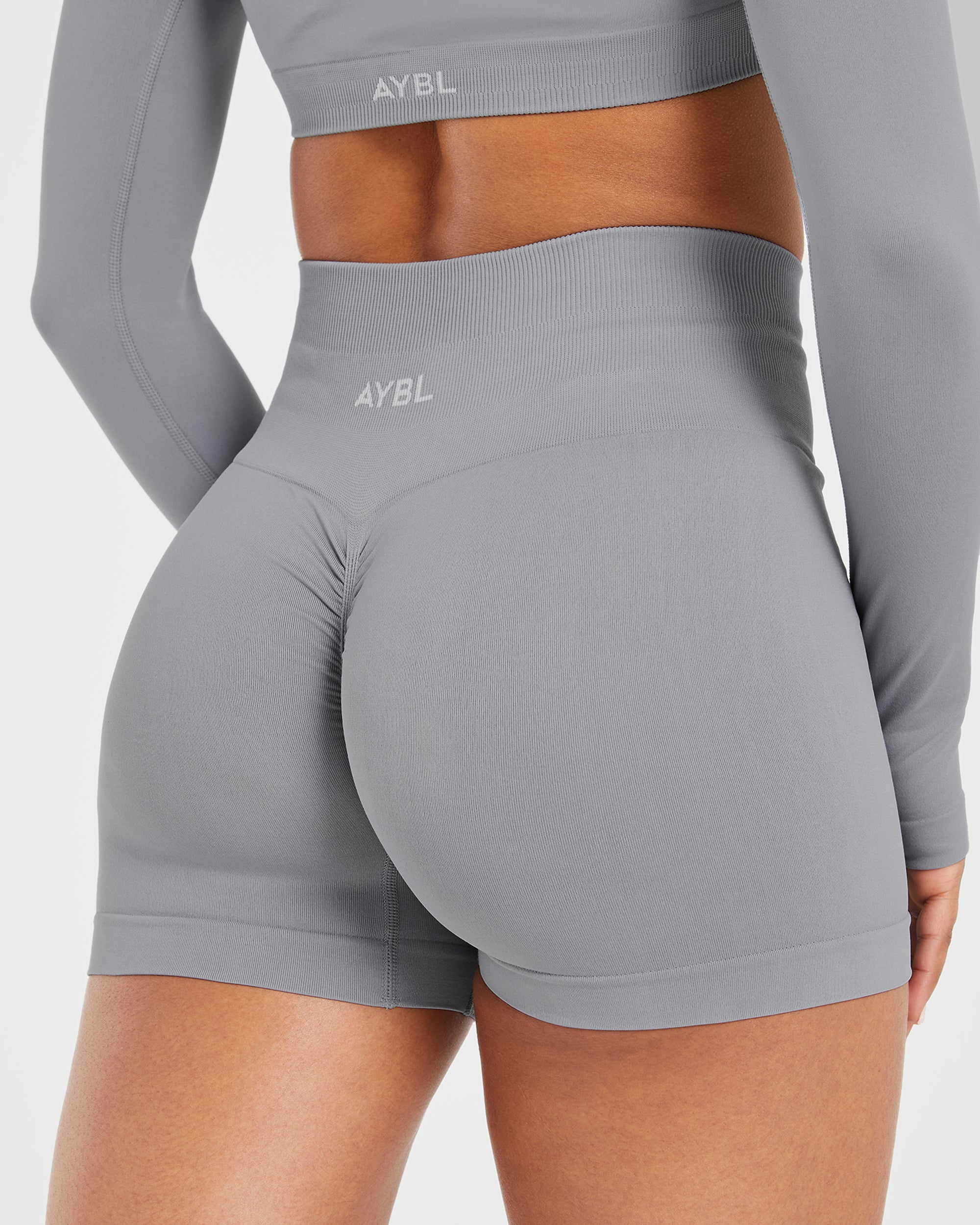 Power Seamless Shorts - Gris