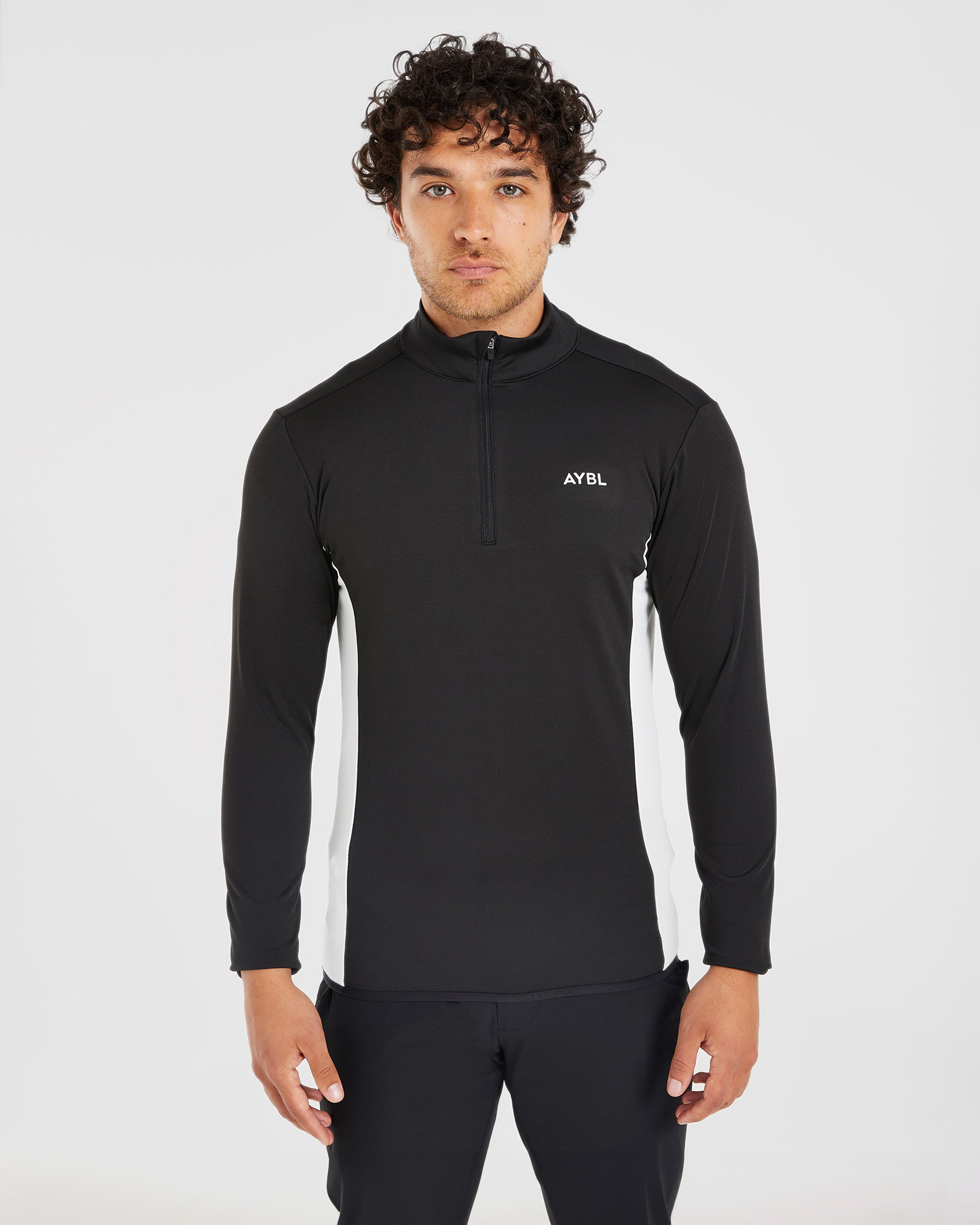 Performance 1/4 Zip Pullover - Noir