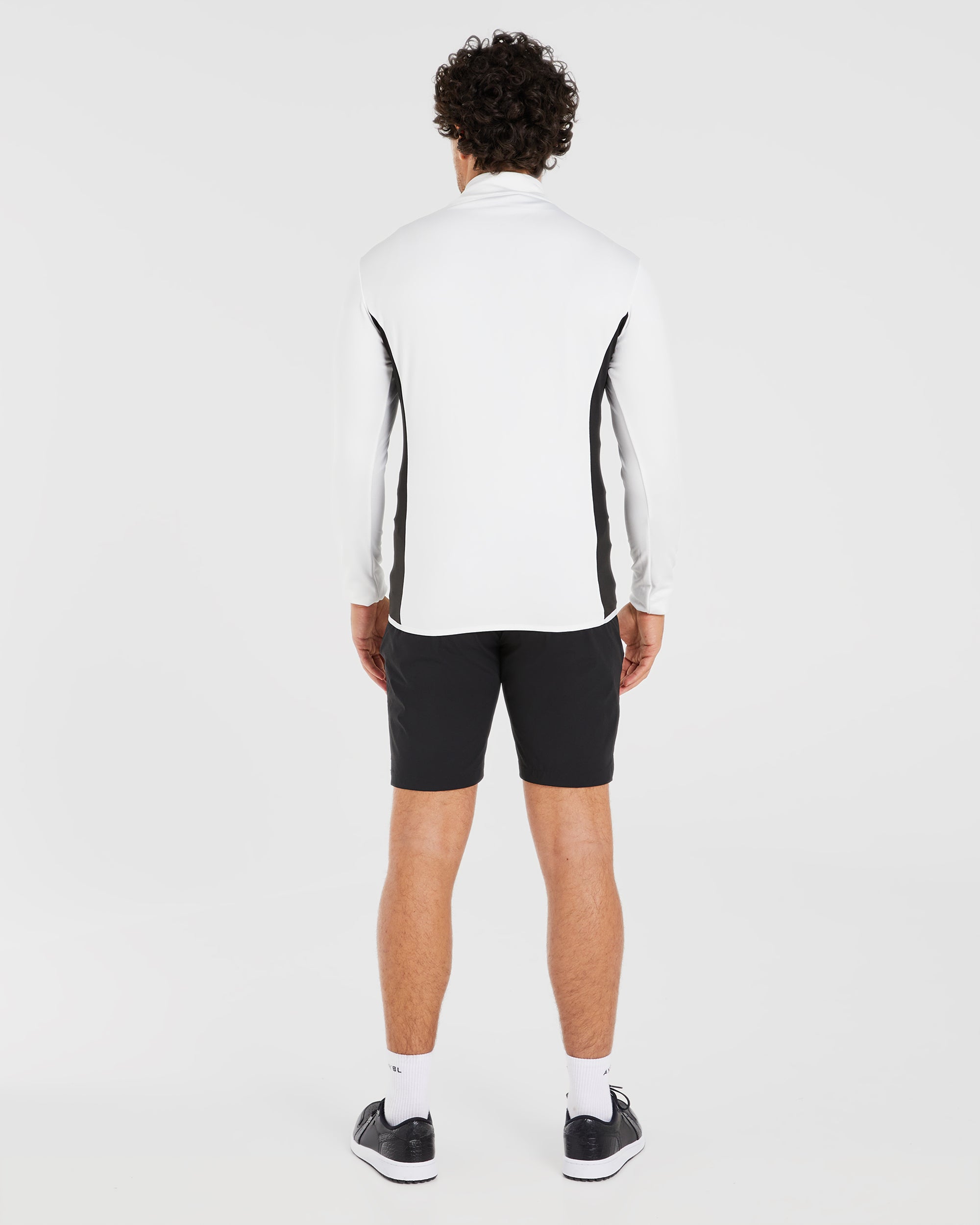 Performance 1/4 Zip Pullover - Blanc