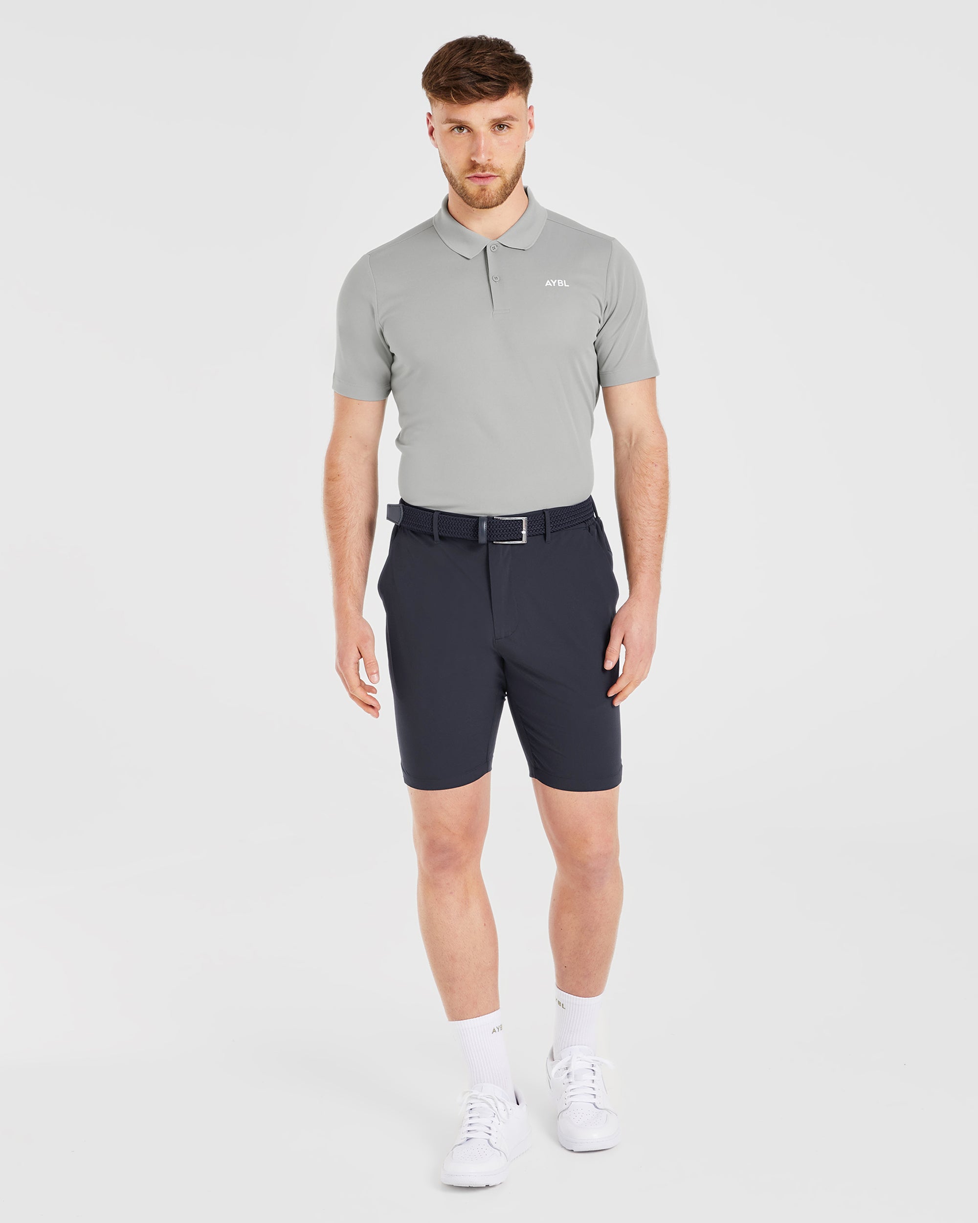 Performance Polo Shirt - Light Gris