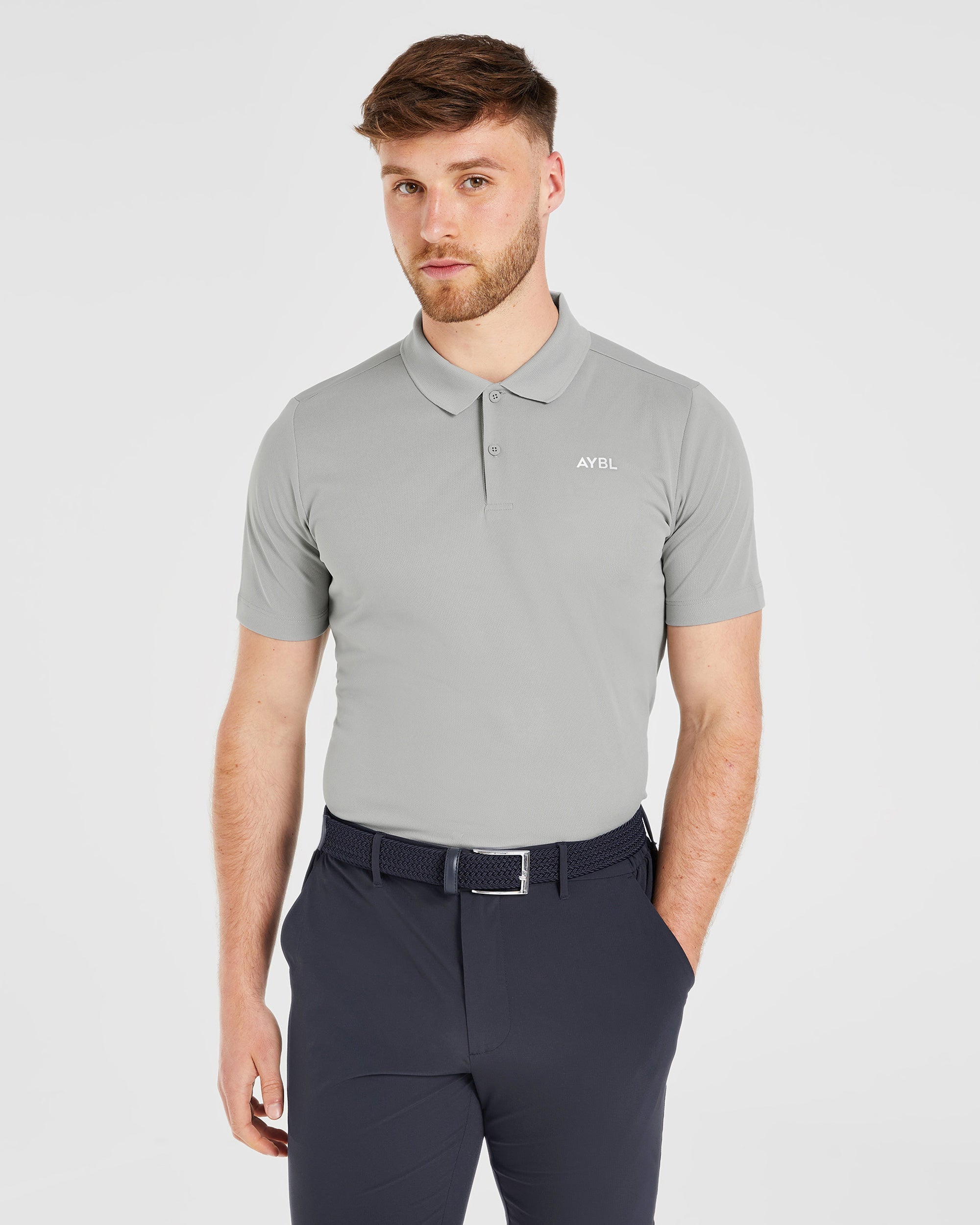 Performance Polo Shirt - Light Gris