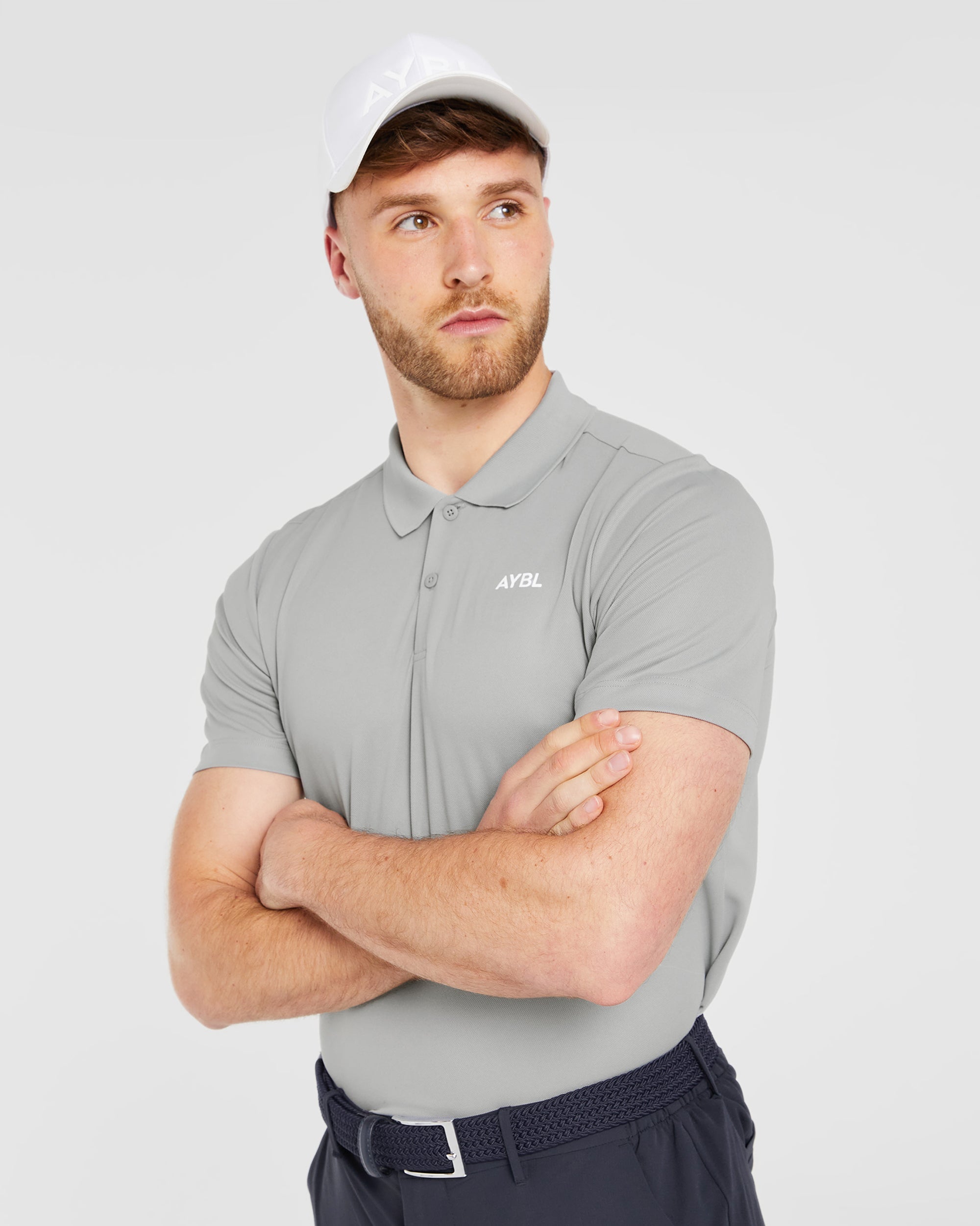 Performance Polo Shirt - Light Gris