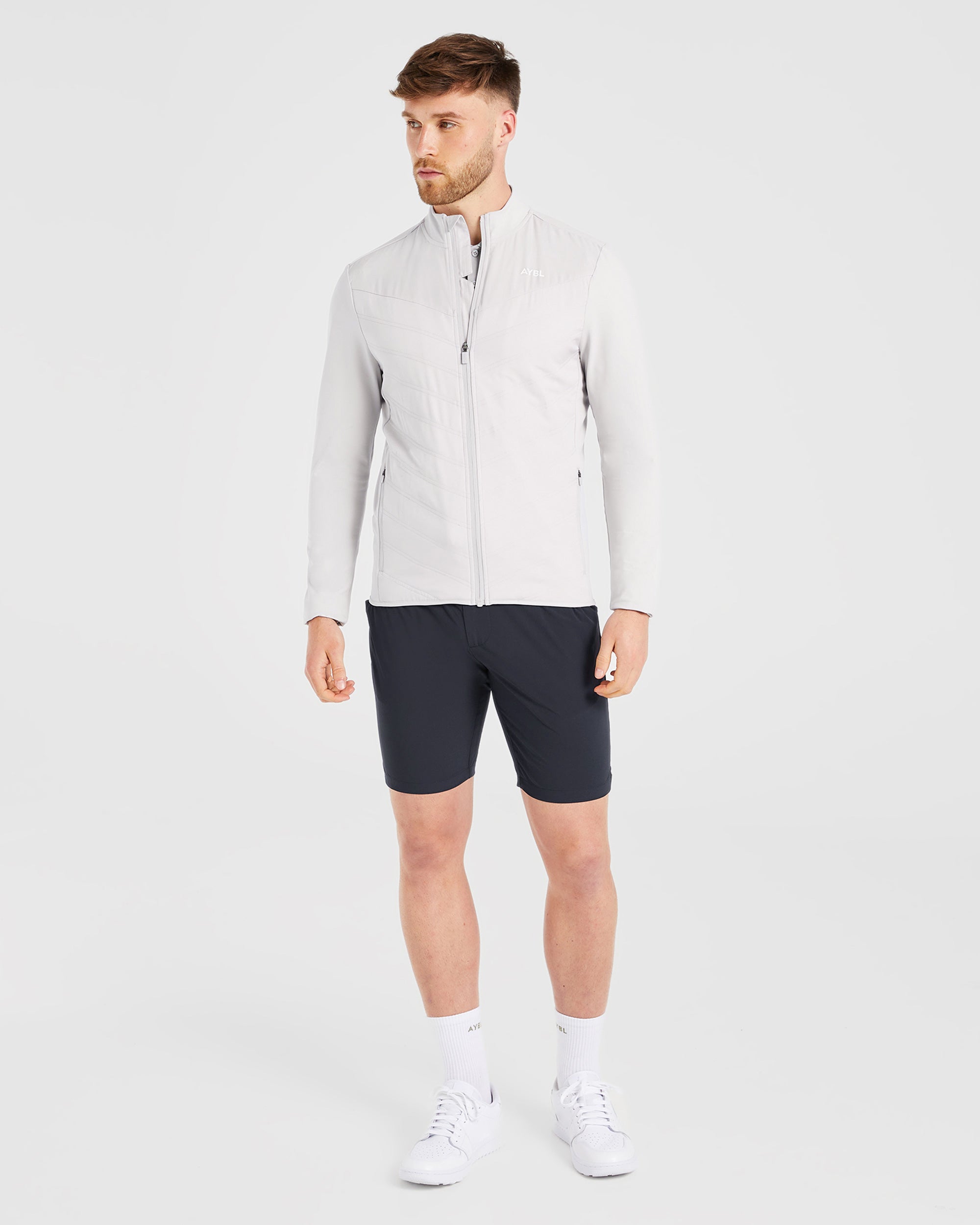 Performance Hybrid Jacket - Ice Gris