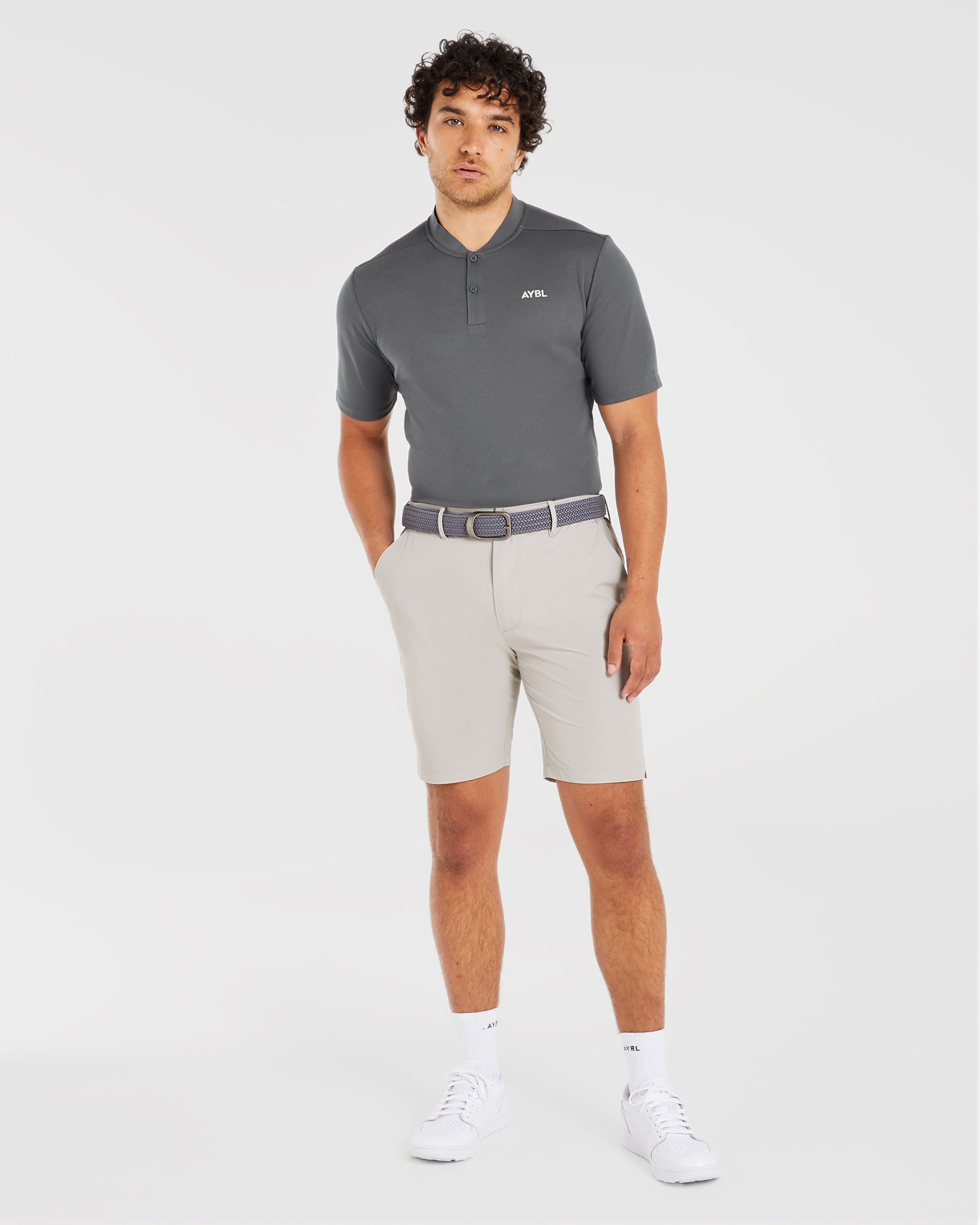 Performance Shorts - Stone Grey