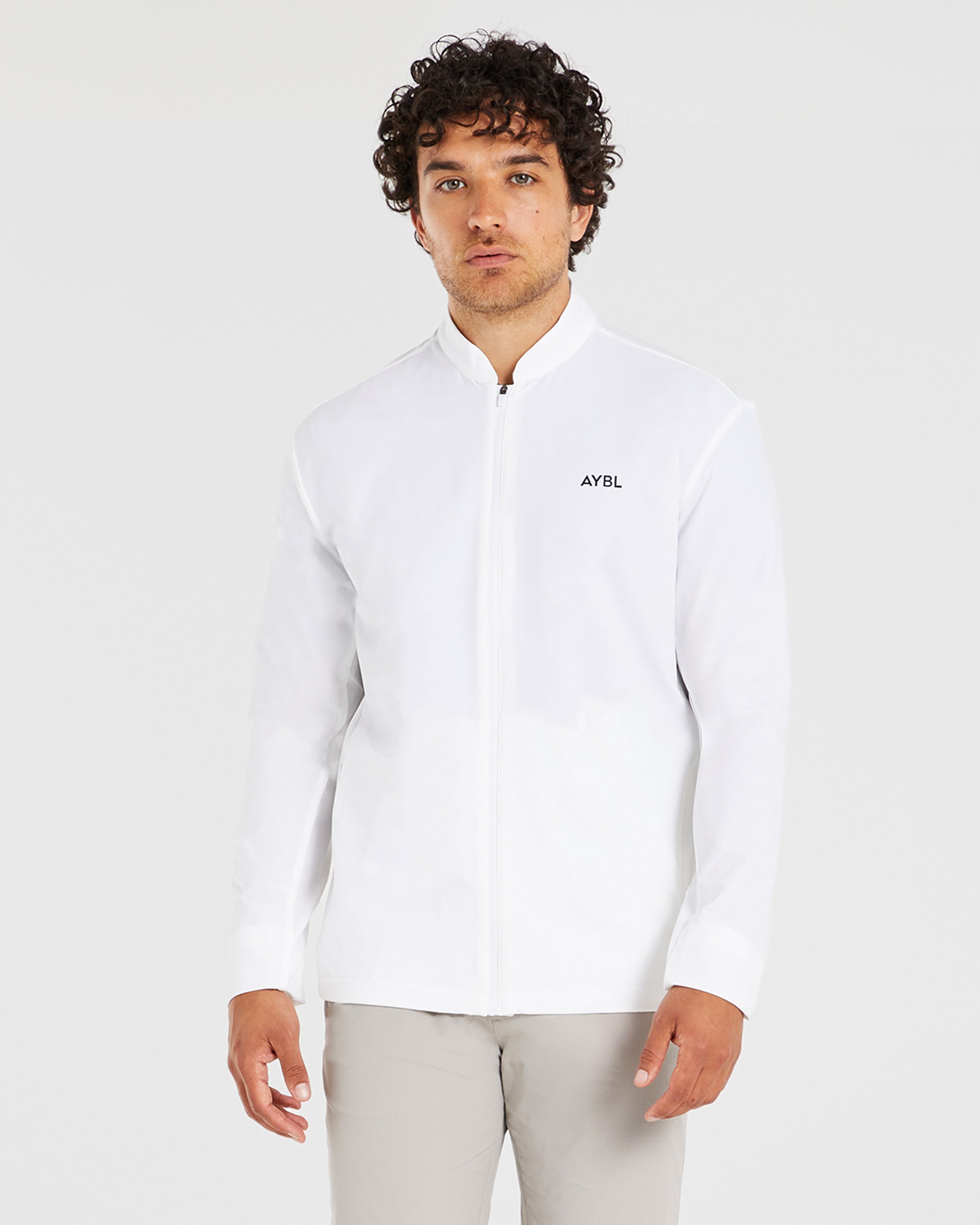 Performance Lightweight Windbreaker -  Blanc