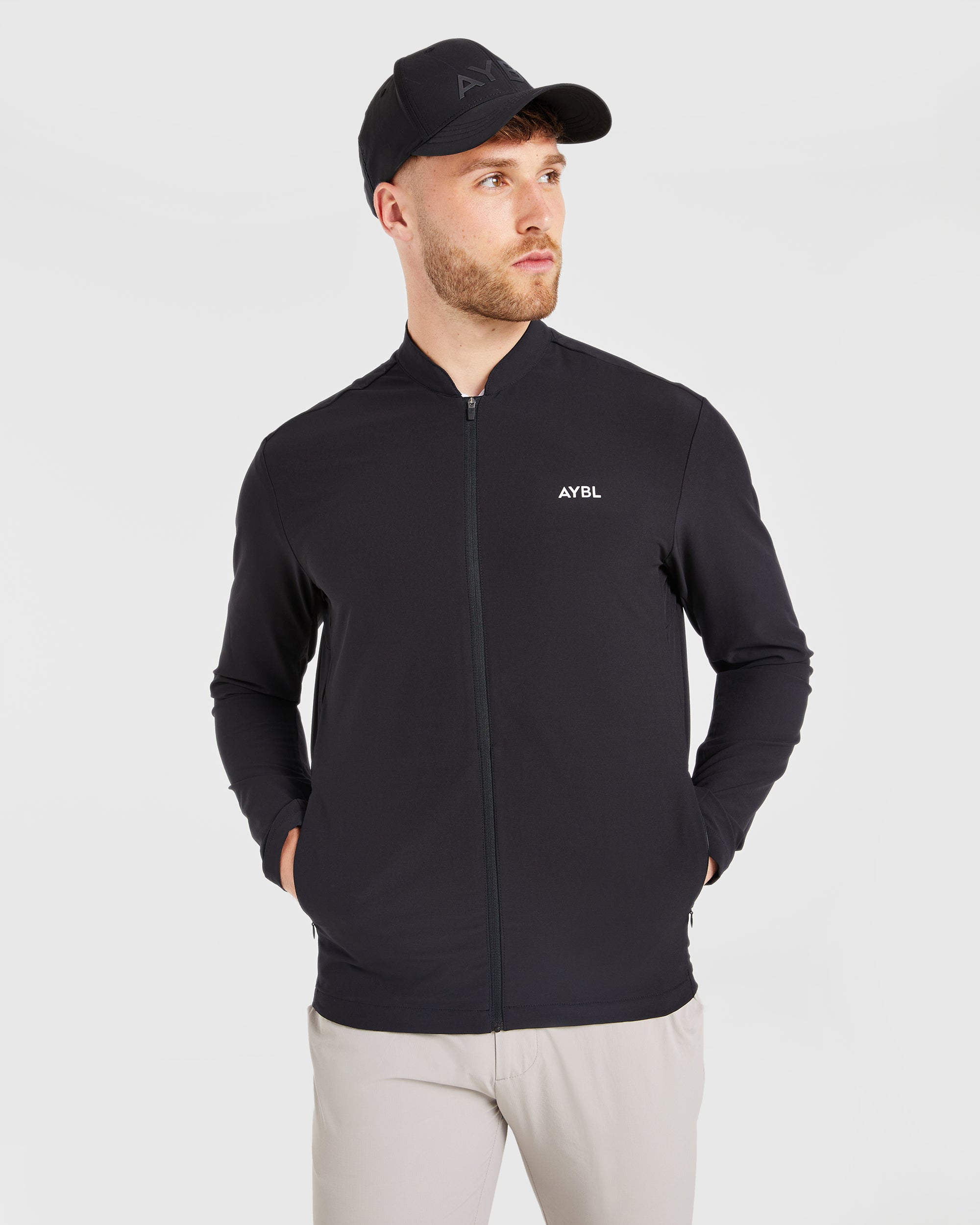 Performance Lightweight Windbreaker - Noir