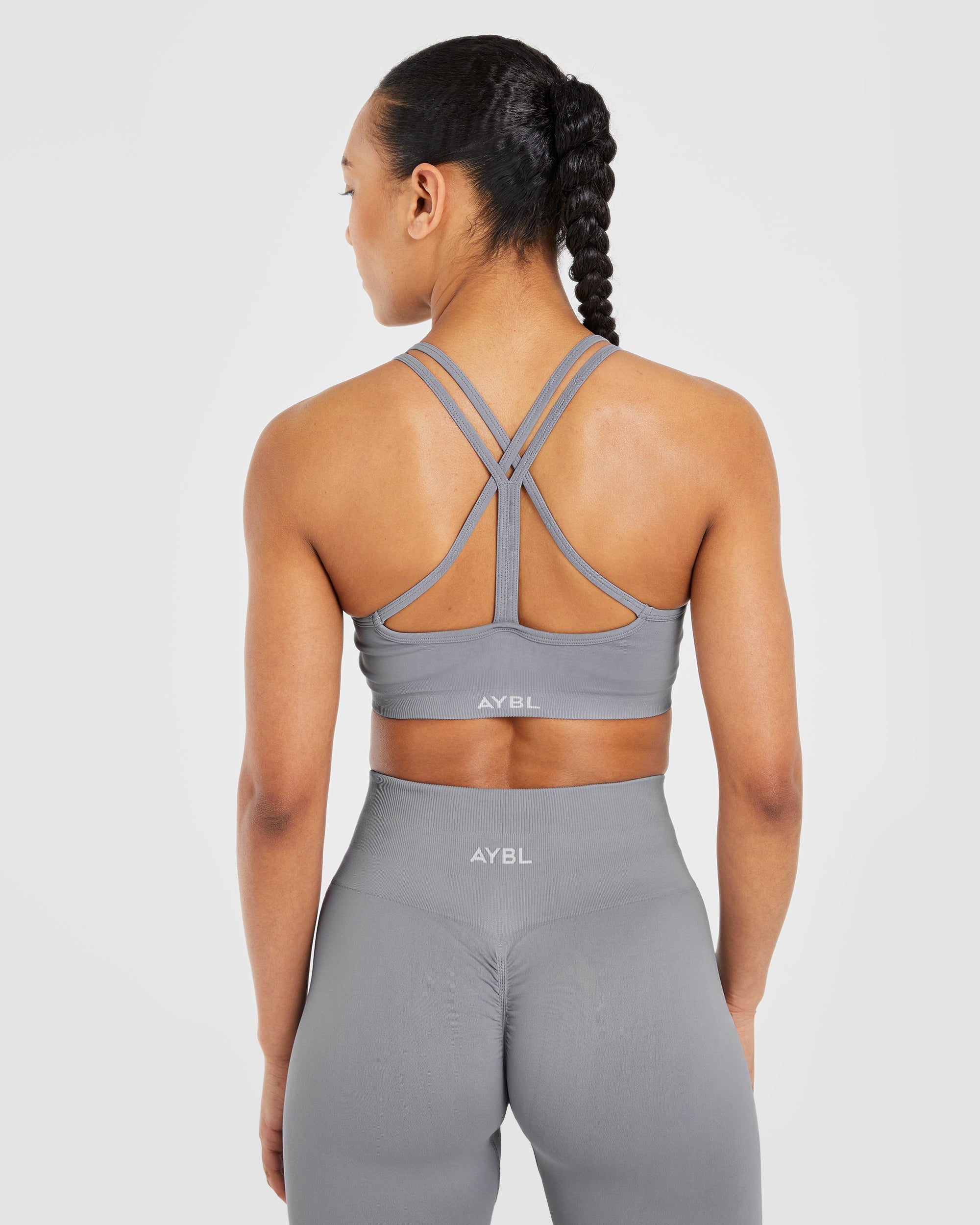 Power Seamless Sports Bra - Gris