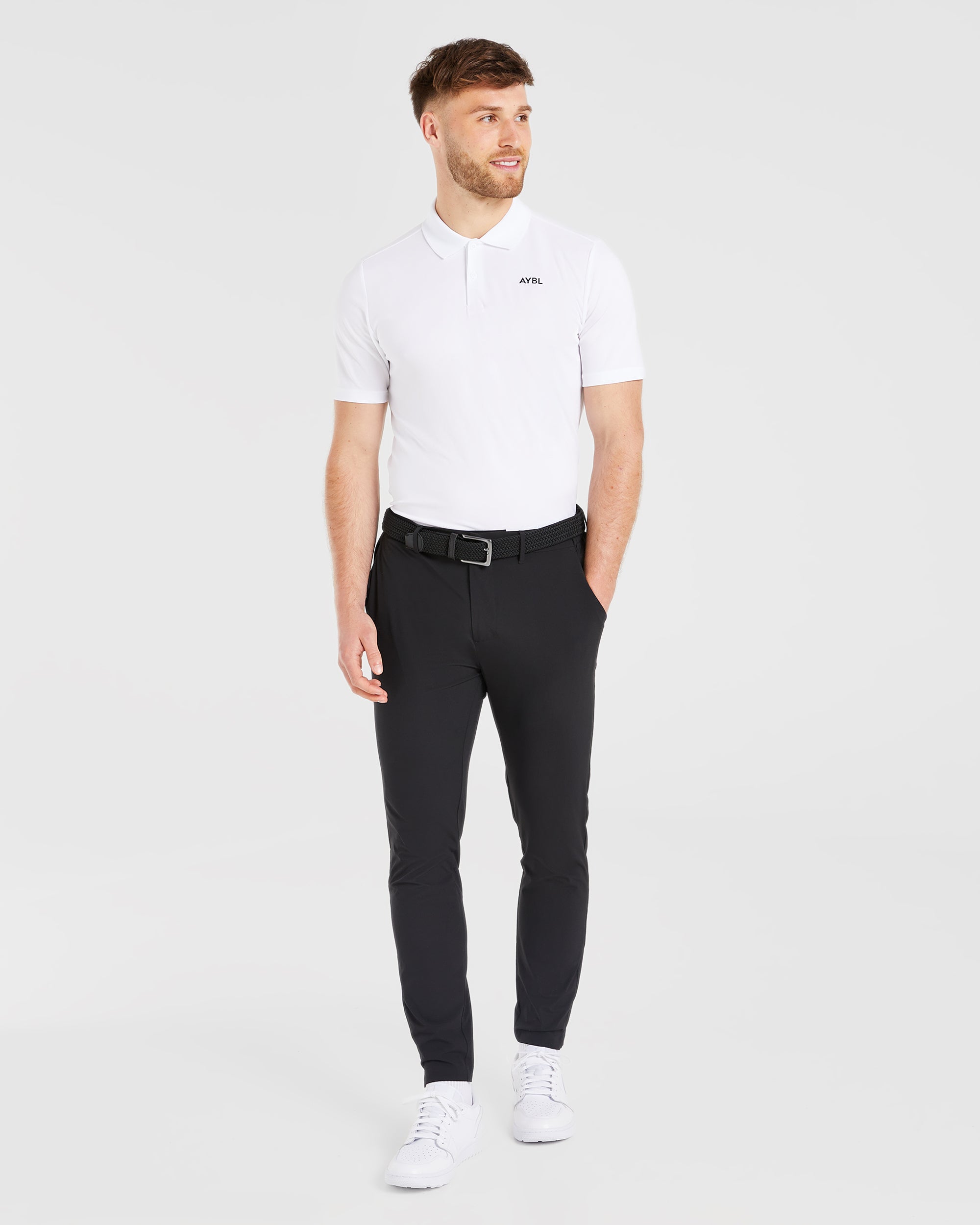 Performance Polo Shirt - Blanc