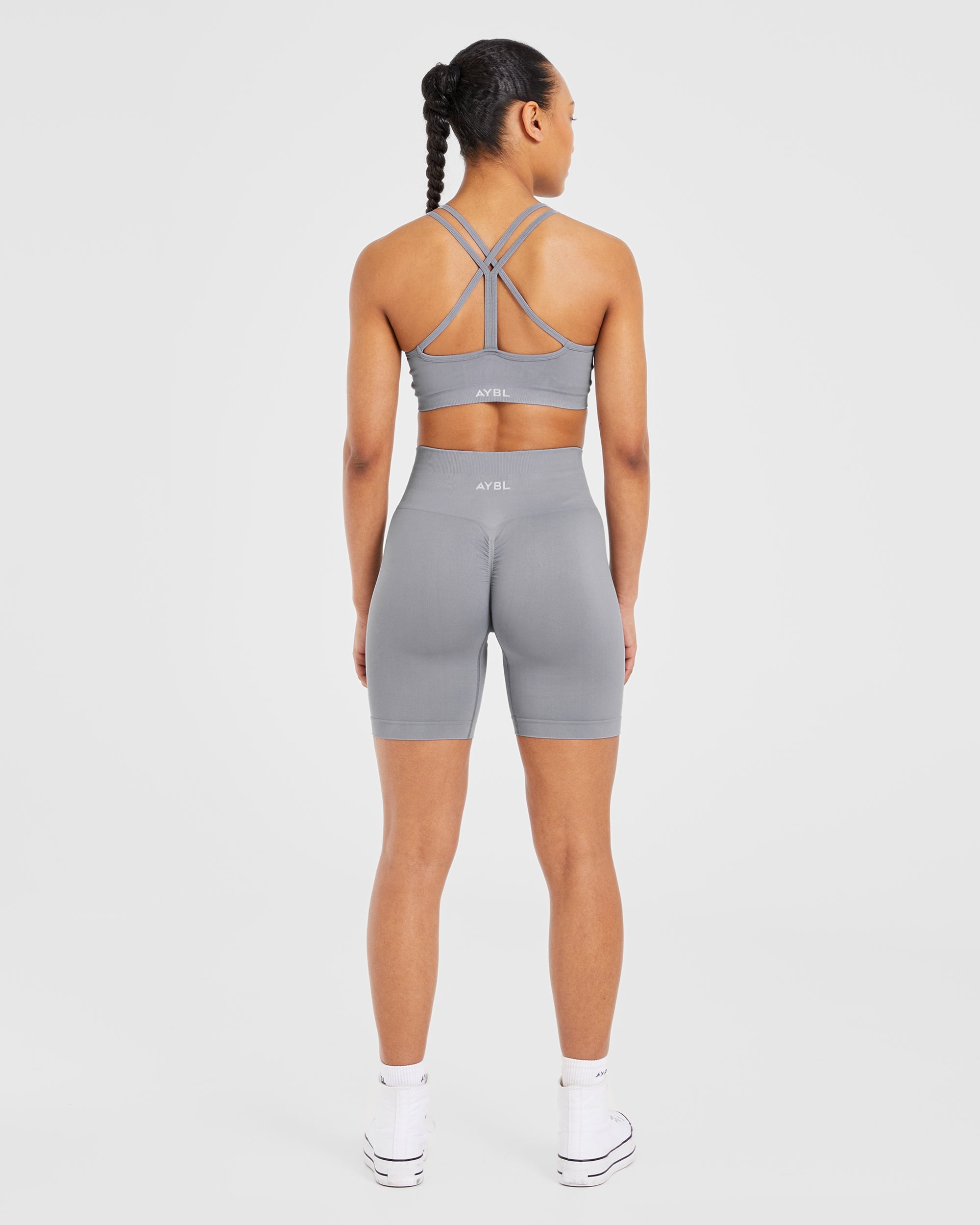 Power Seamless Cycling Shorts - Gris