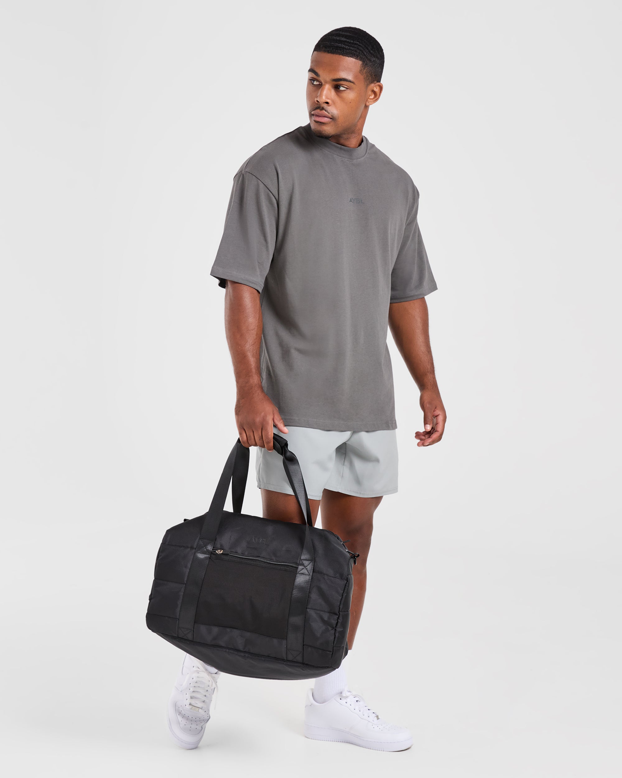 Craft Oversized T Shirt - Charcoal