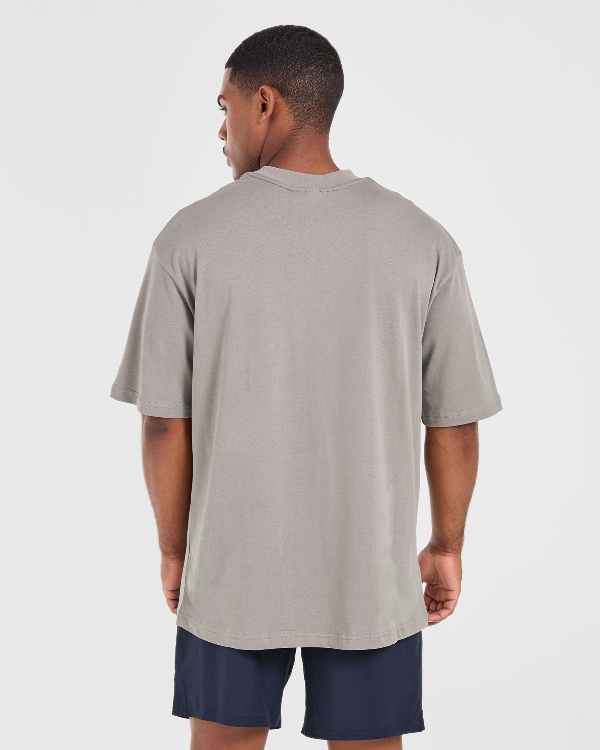 Craft Oversized T Shirt - Fog