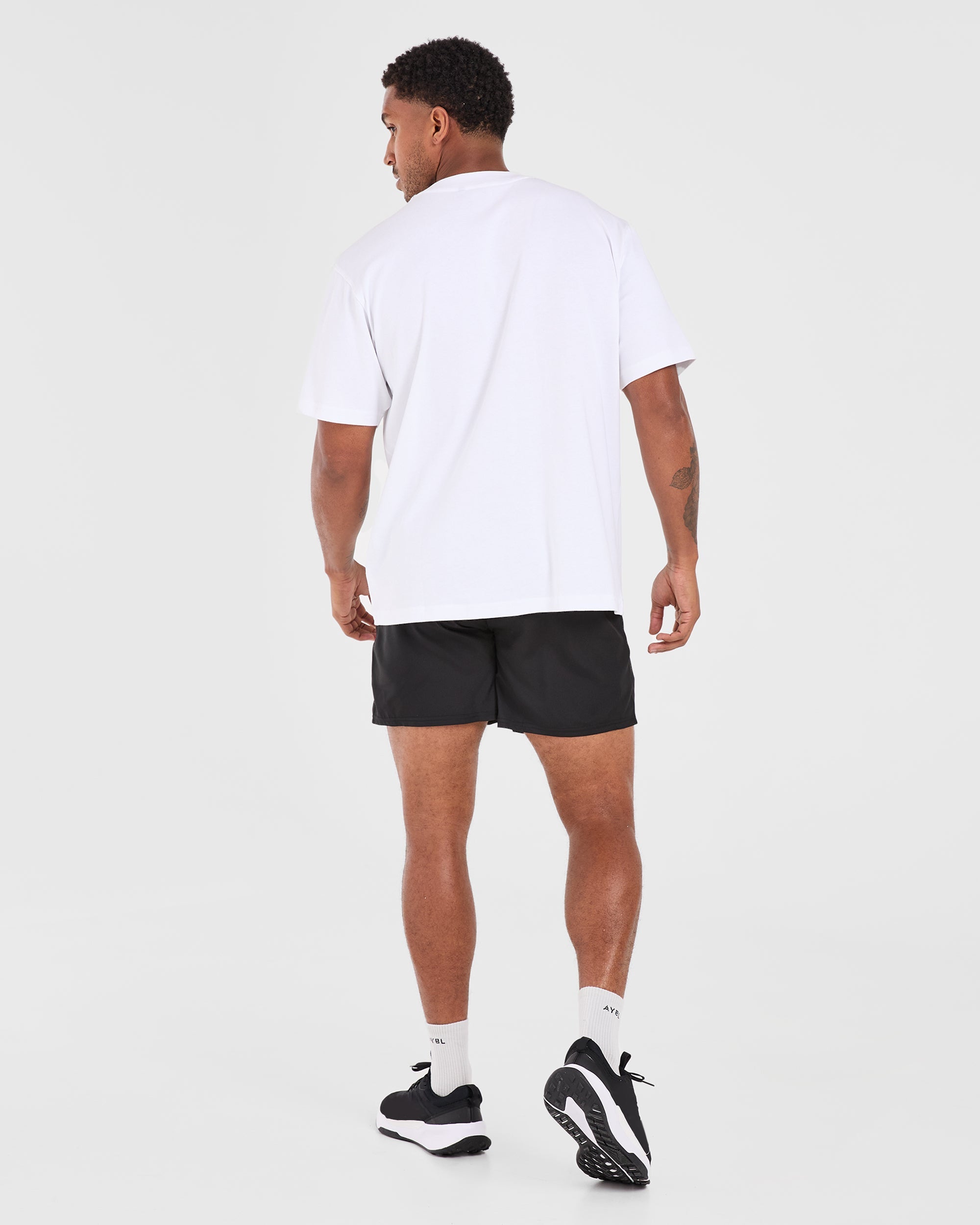 Athletics Oversized T Shirt - Blanc