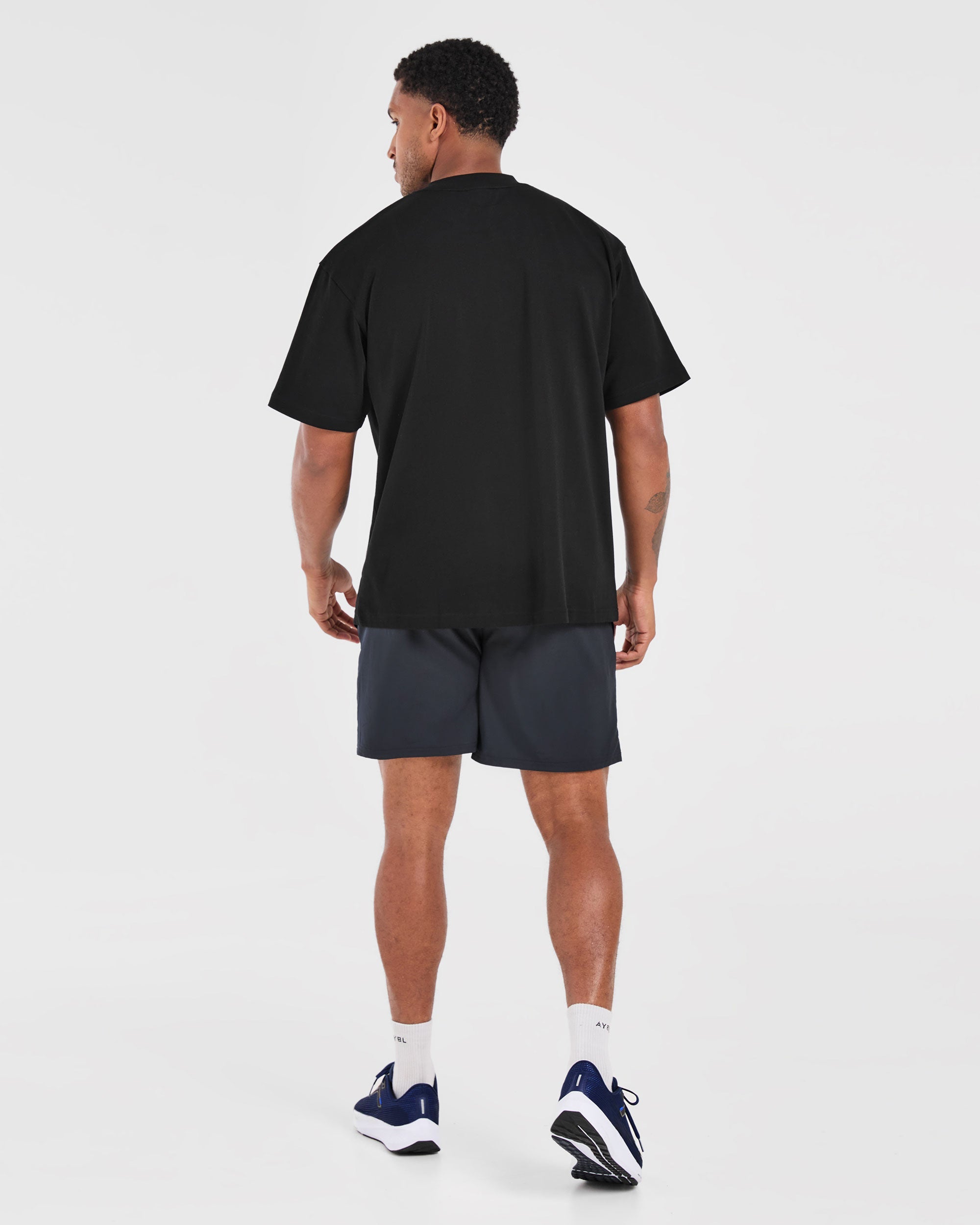 Athletics Oversized T Shirt - Noir