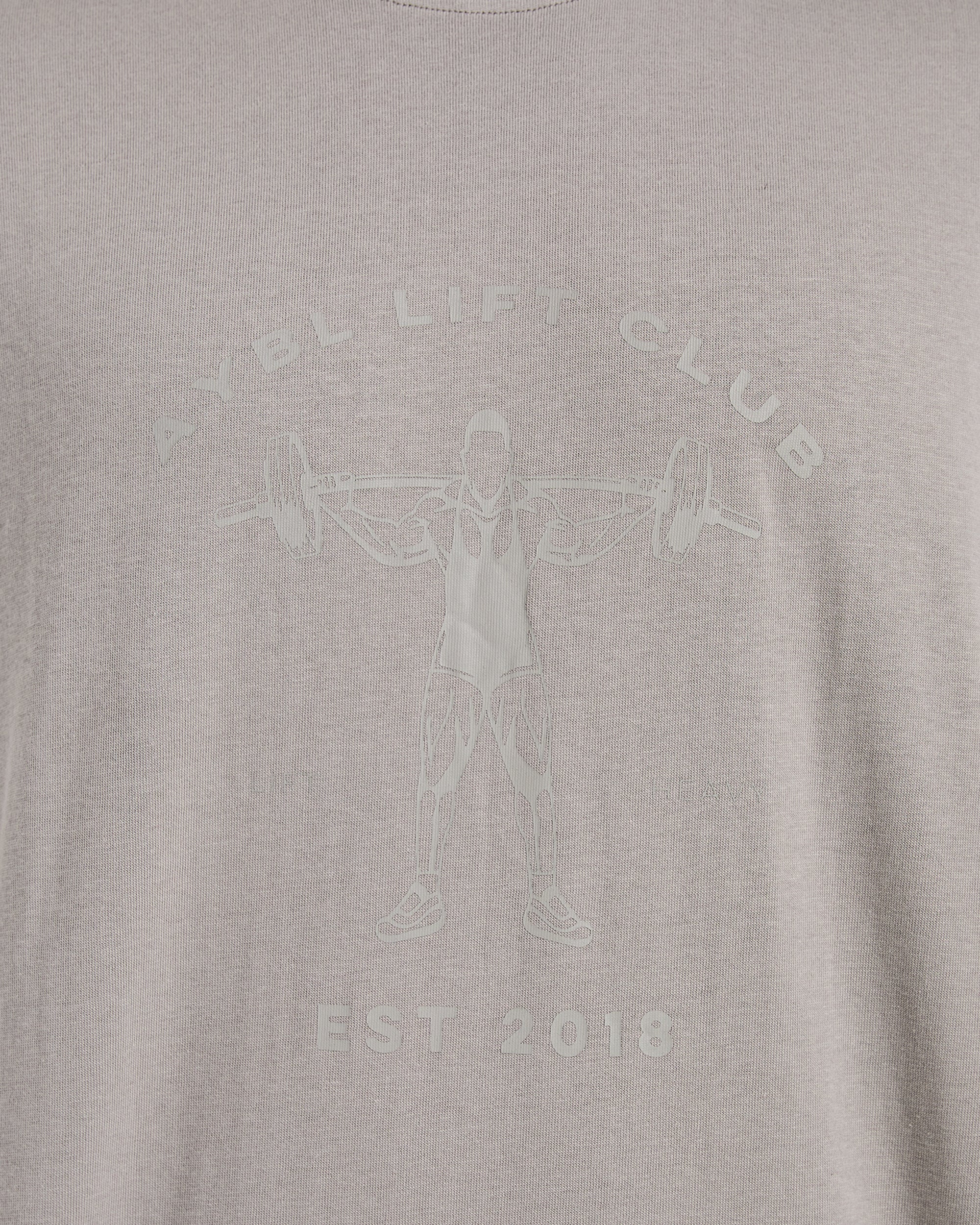 Lift Club Oversized T Shirt - Fog