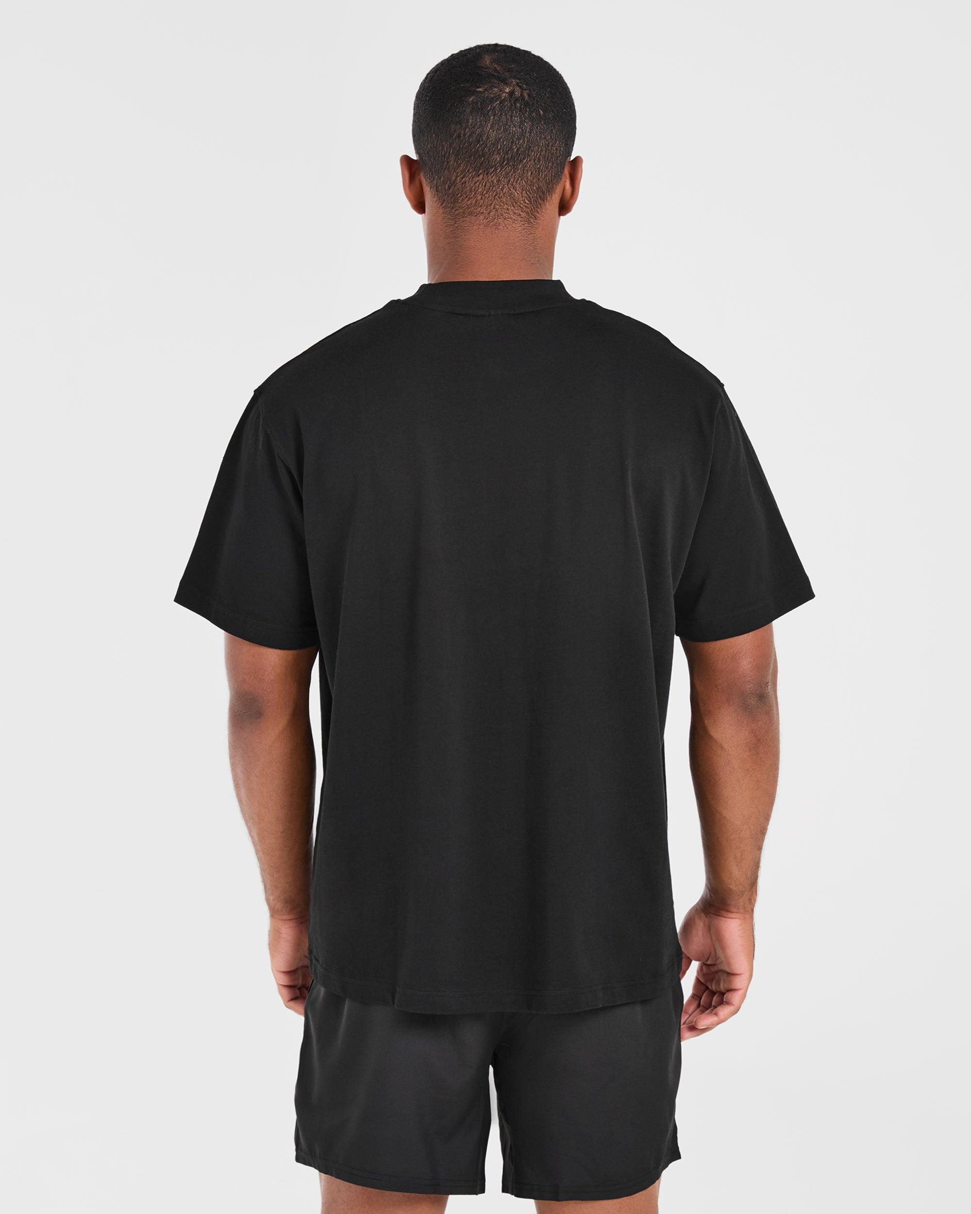 Lift Club Oversized T Shirt - Noir