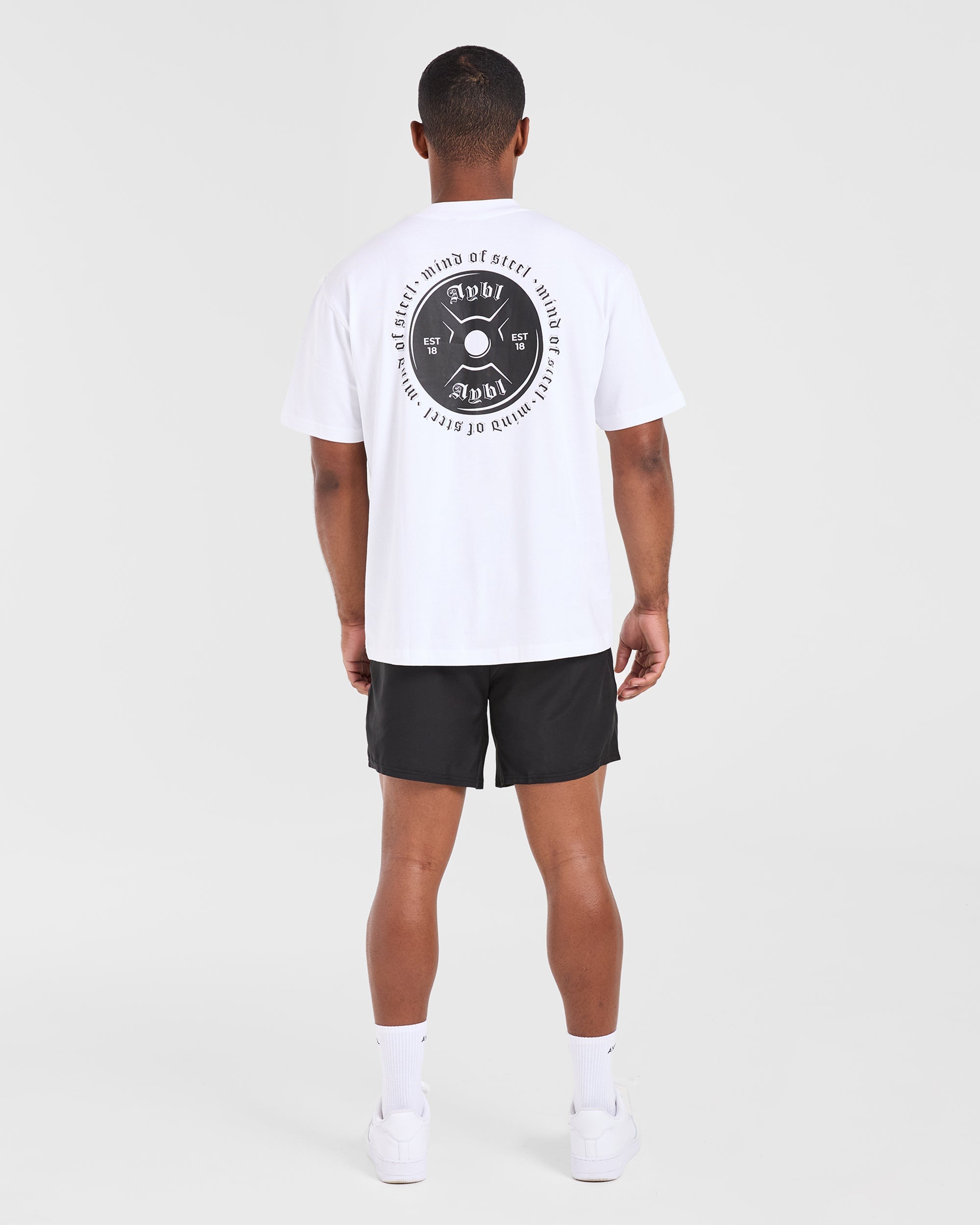 Mind of Steel Oversized T Shirt - Blanc