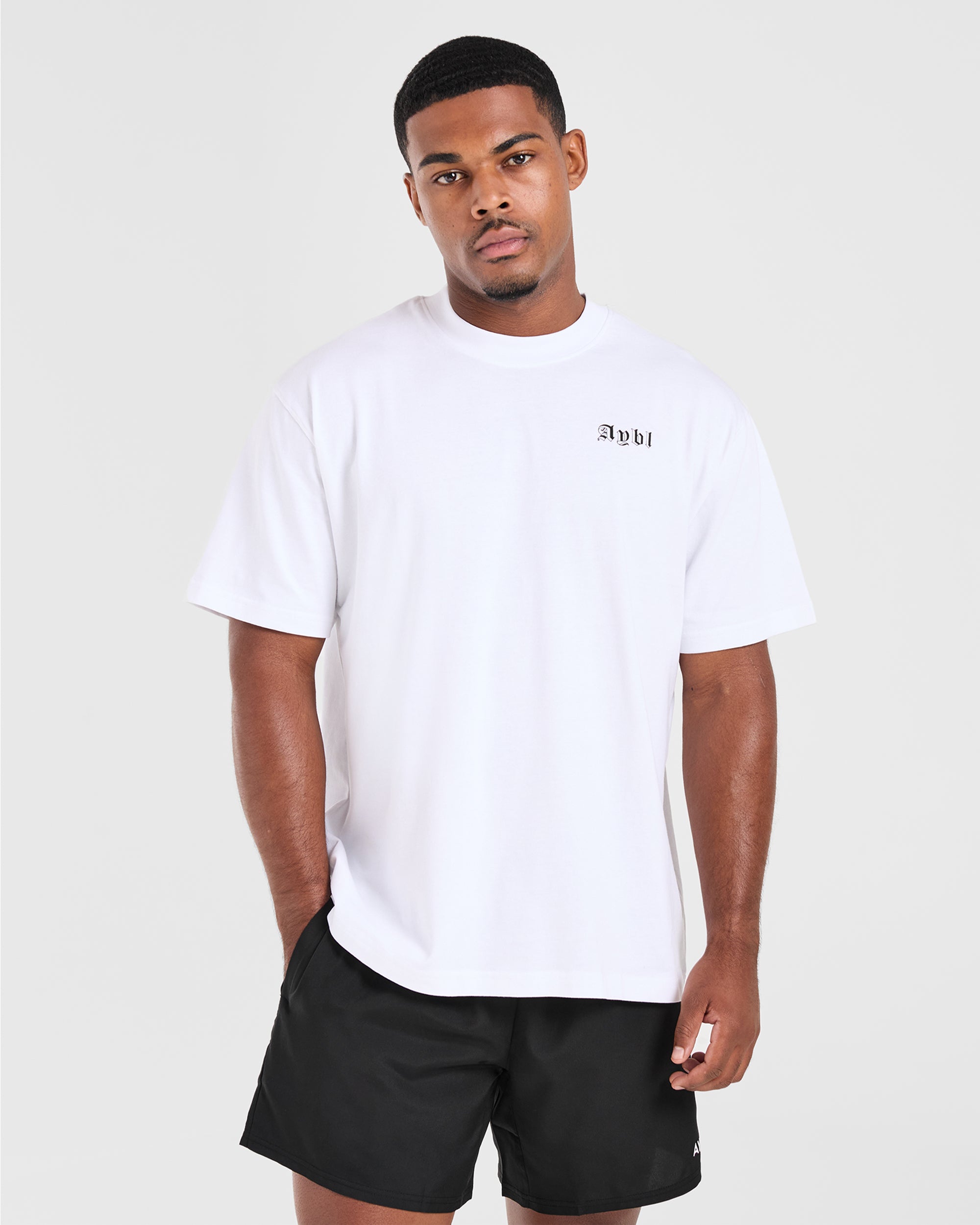 Mind of Steel Oversized T Shirt - Blanc