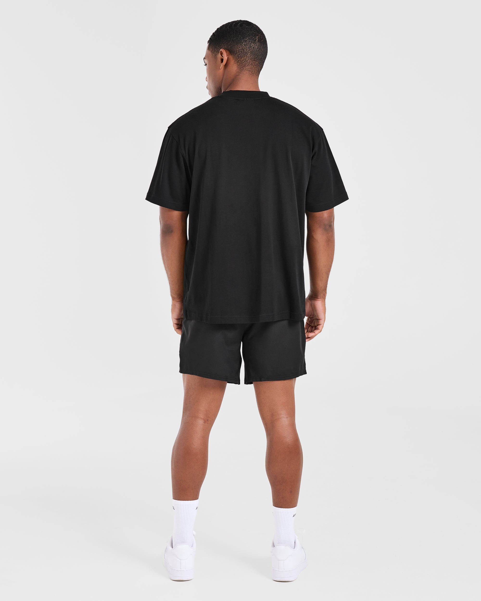 Academy Oversized T Shirt - Noir