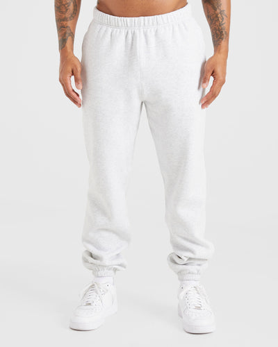 Essential Oversized Joggers - Grey Marl