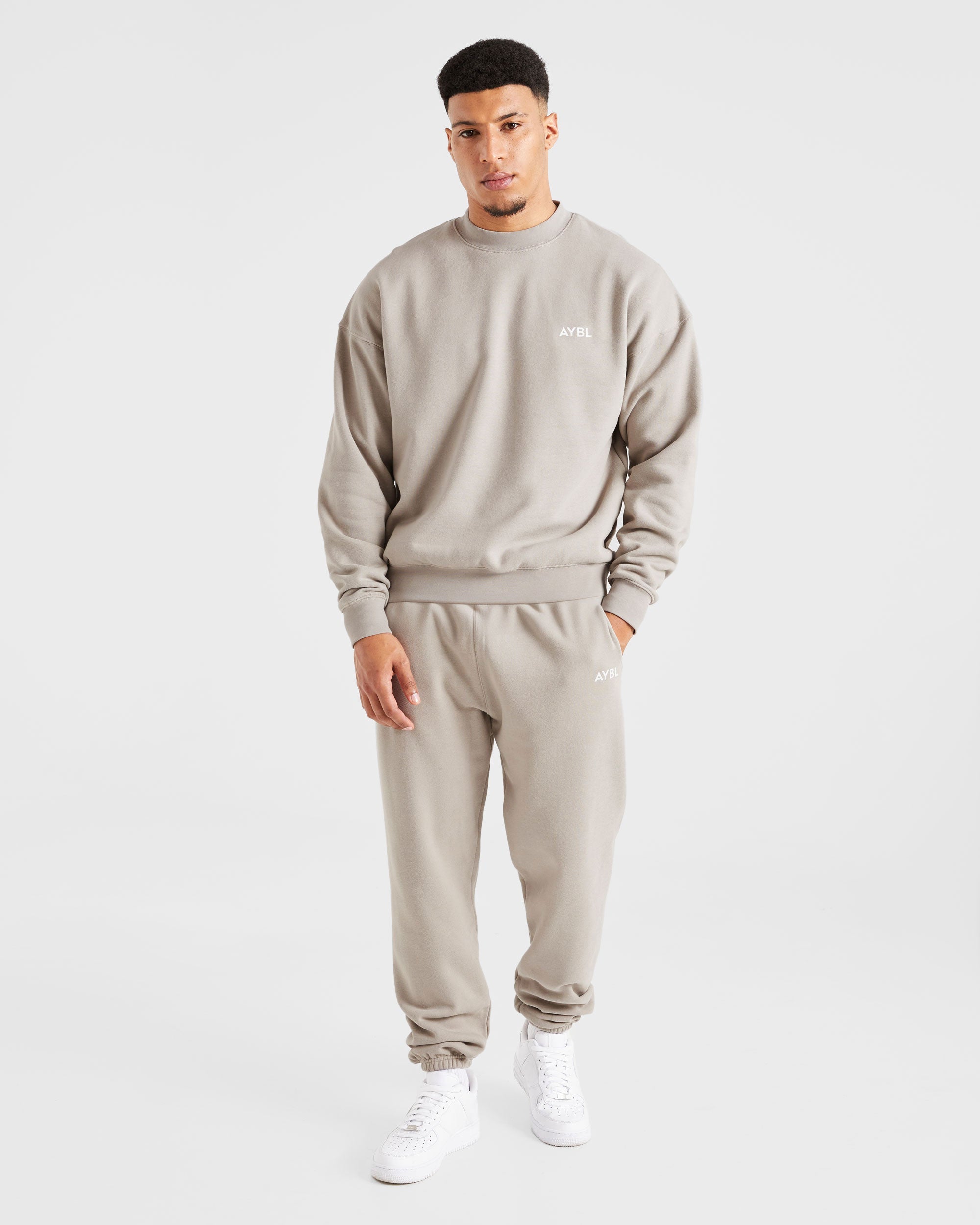 Essential Oversized Sweater - Stone