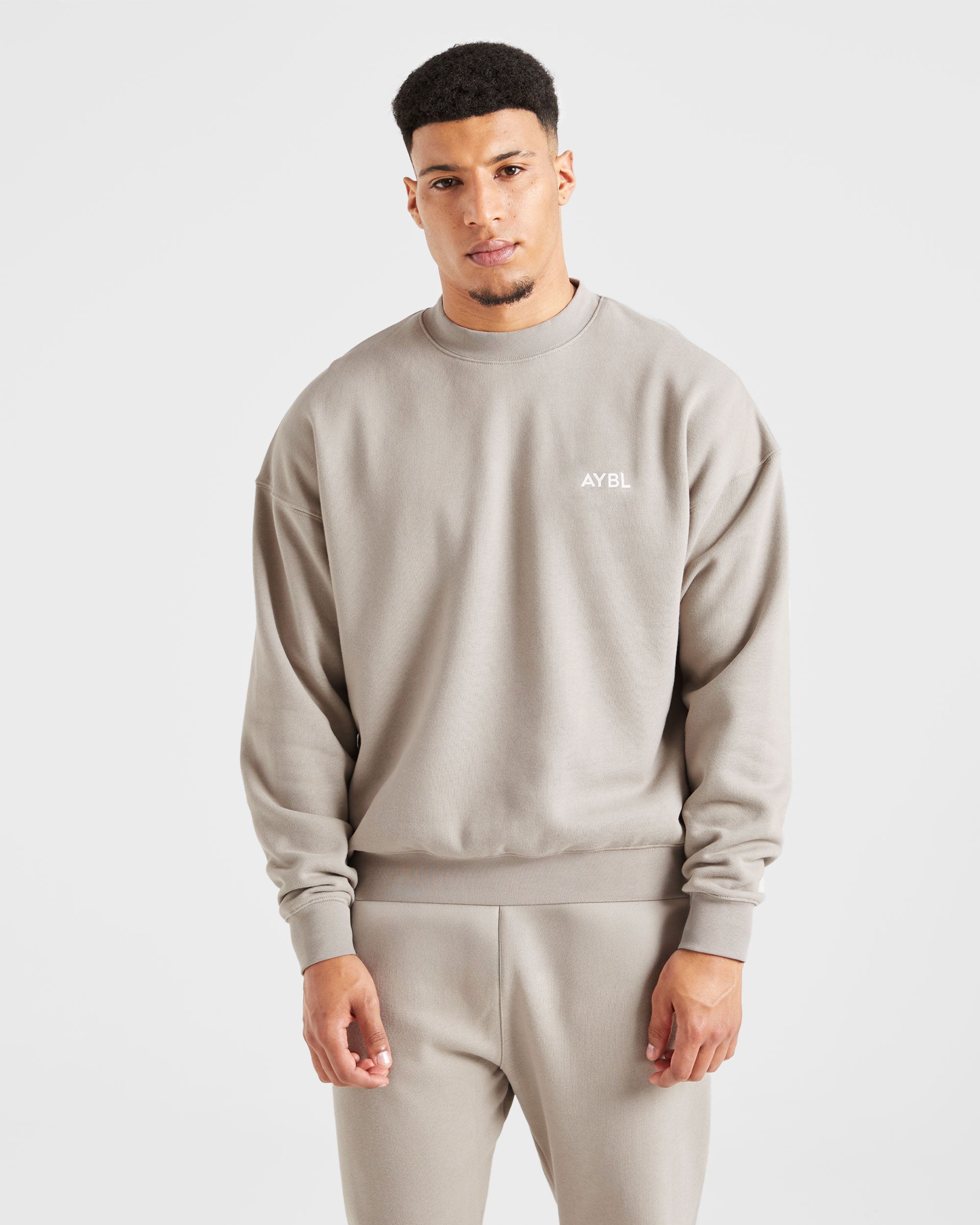 Essential Oversized Sweater - Stone