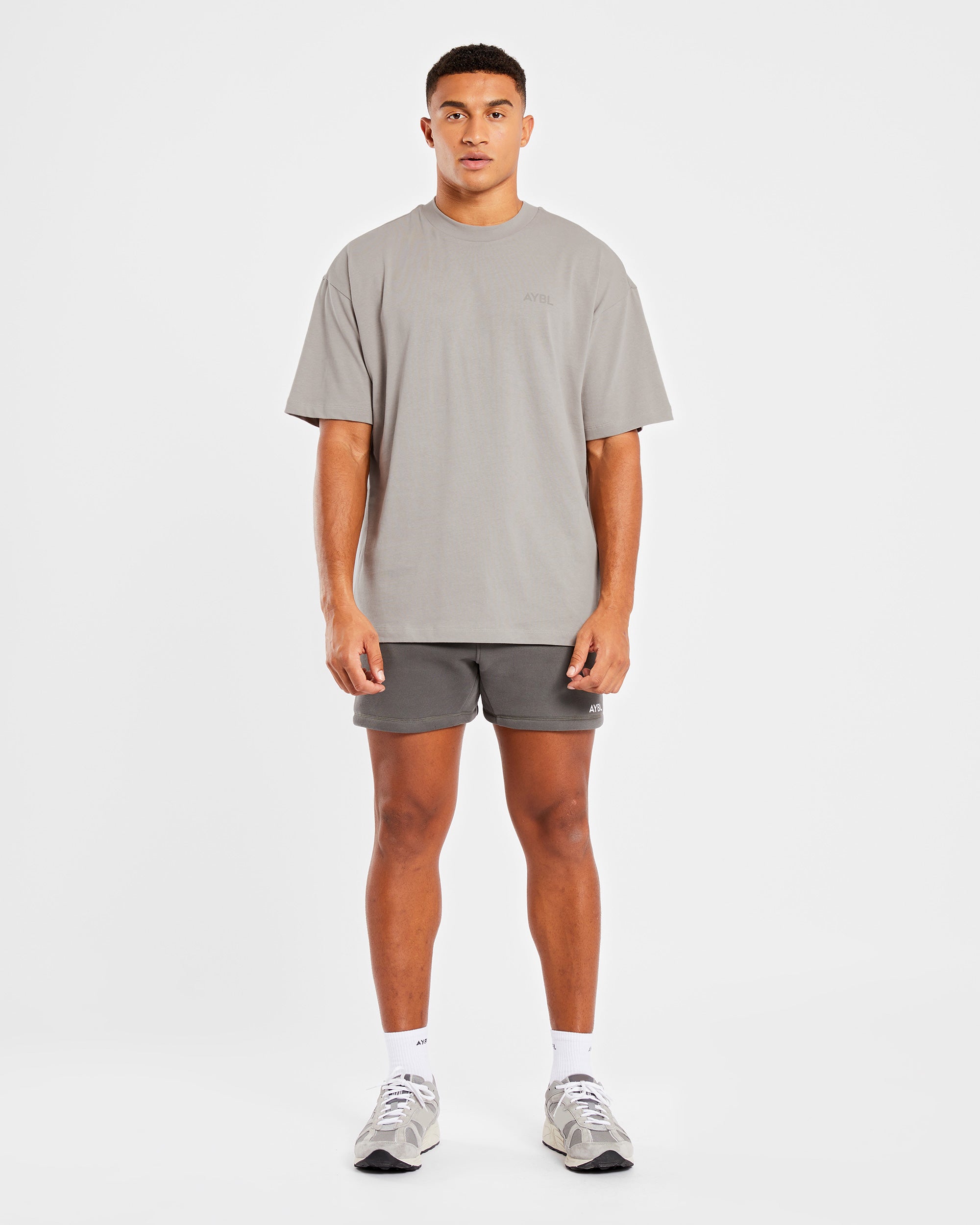 Essential Oversized T Shirt - Fog