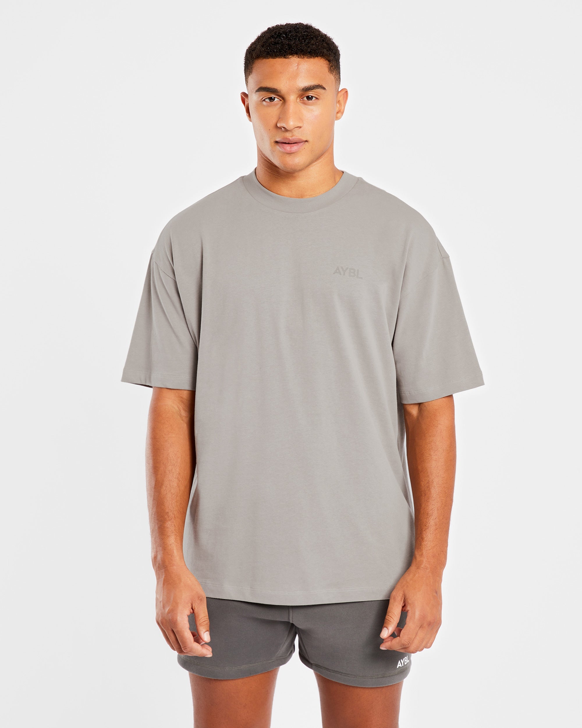 Essential Oversized T Shirt - Fog