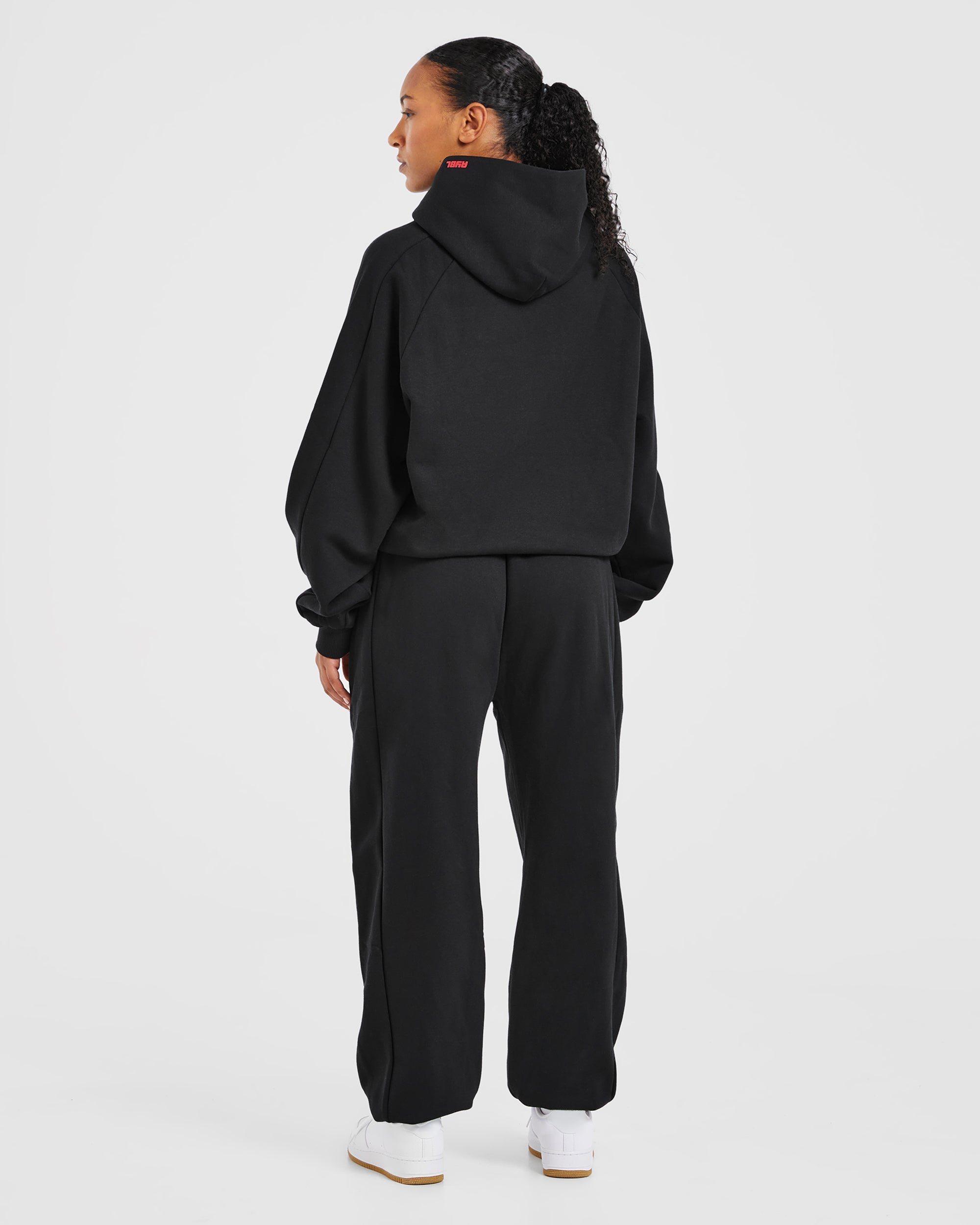 Justine Oversized Hoodie - Noir