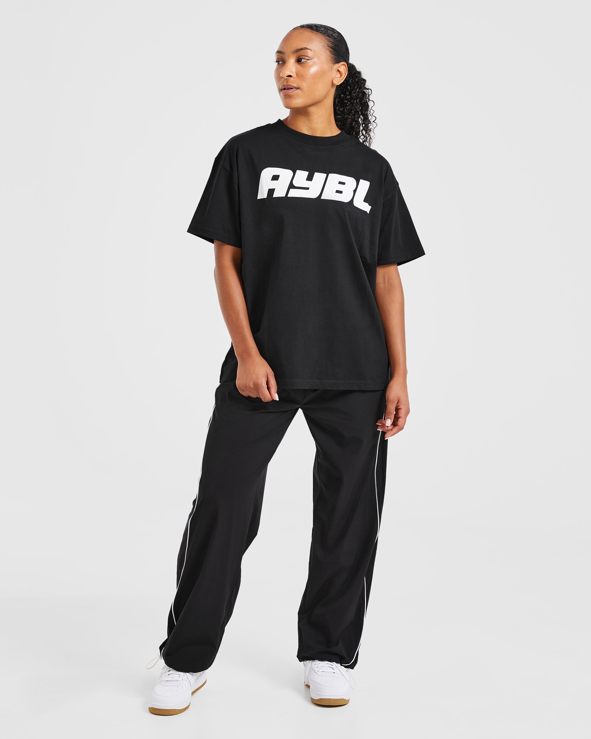 Justine Oversized T Shirt - Noir