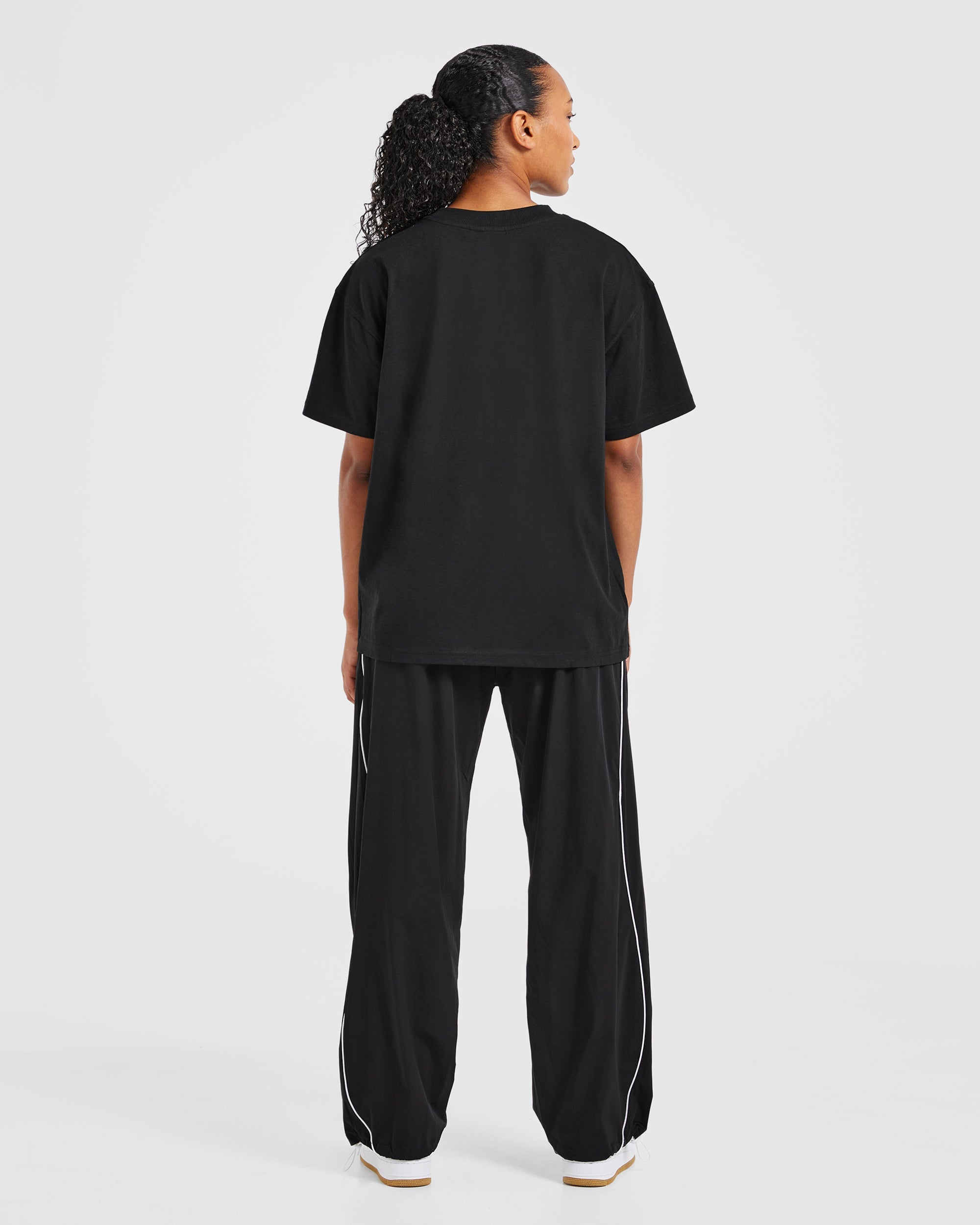 Justine Oversized T Shirt - Noir