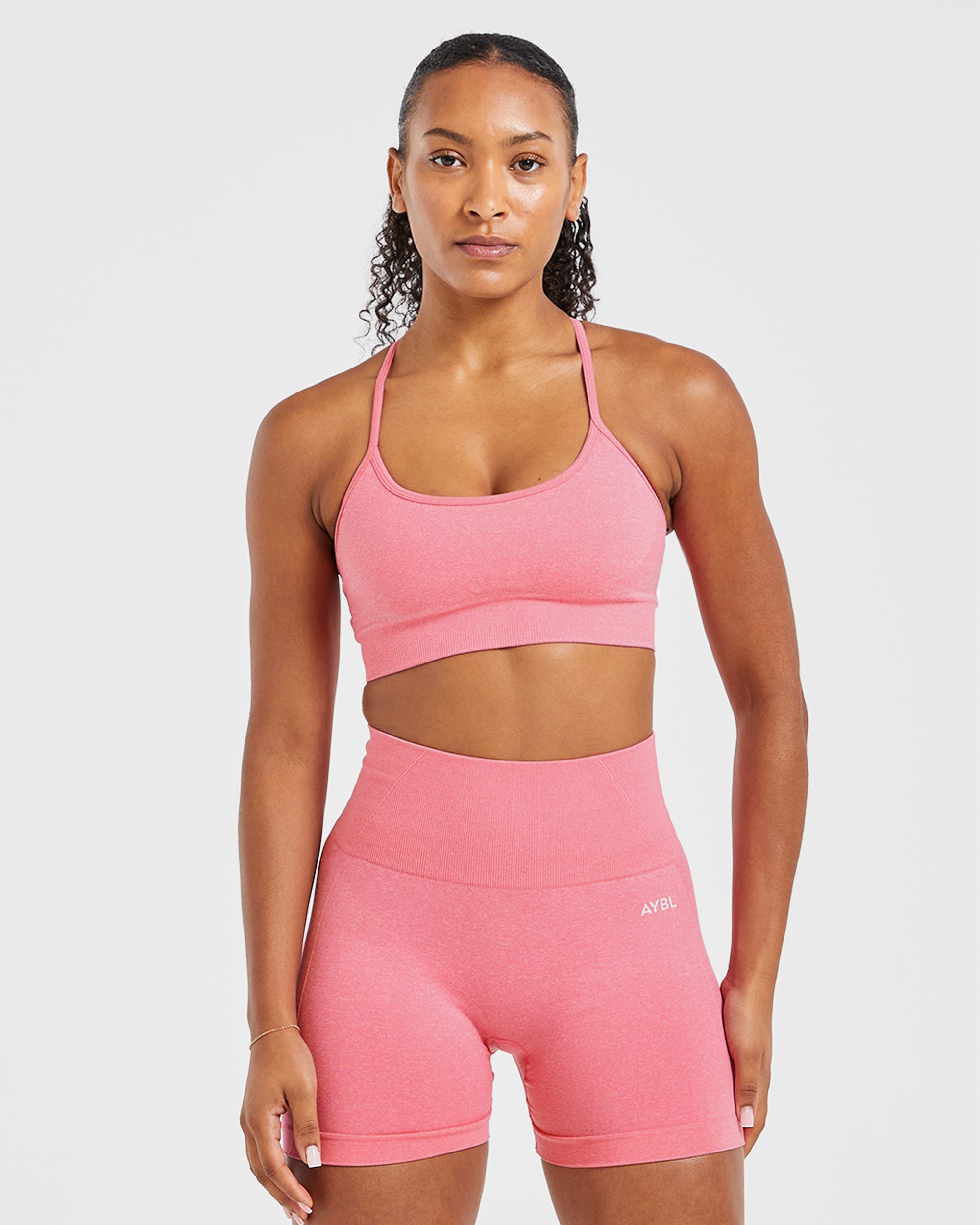 Empower Seamless Sports Bra - Rose Marl