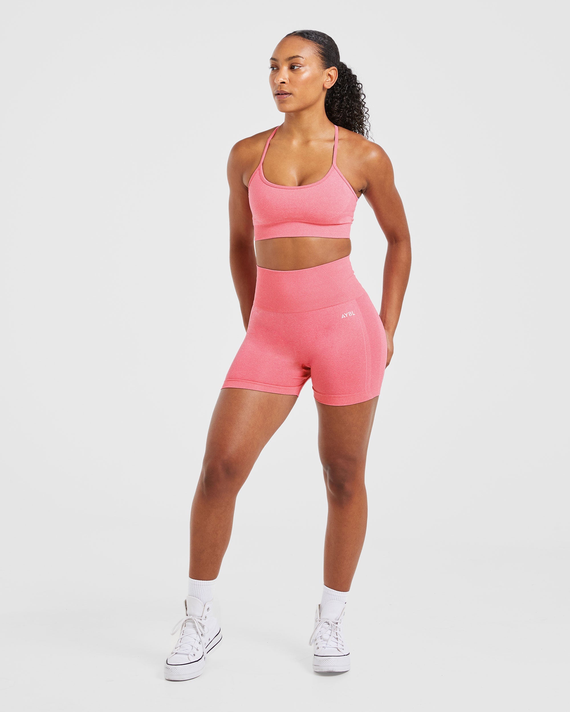 Empower Seamless Sports Bra - Rose Marl