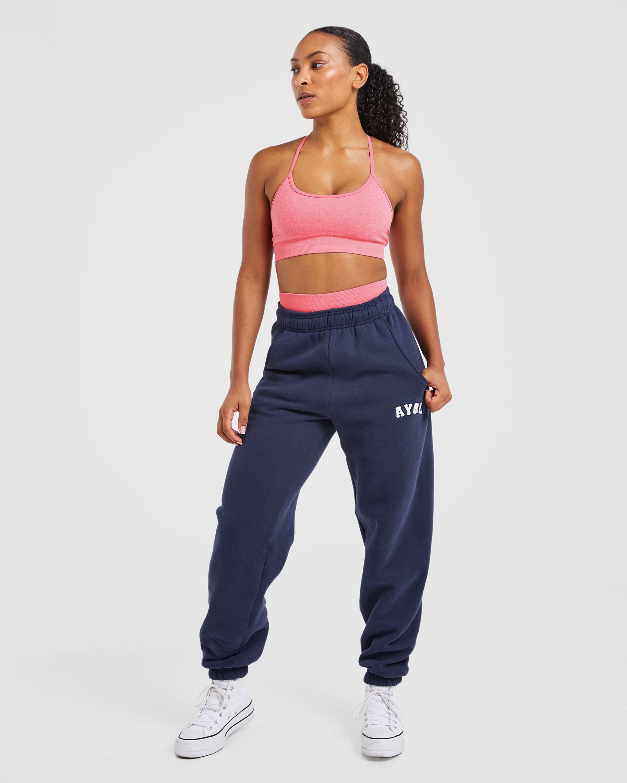 Empower Seamless Sports Bra - Rose Marl