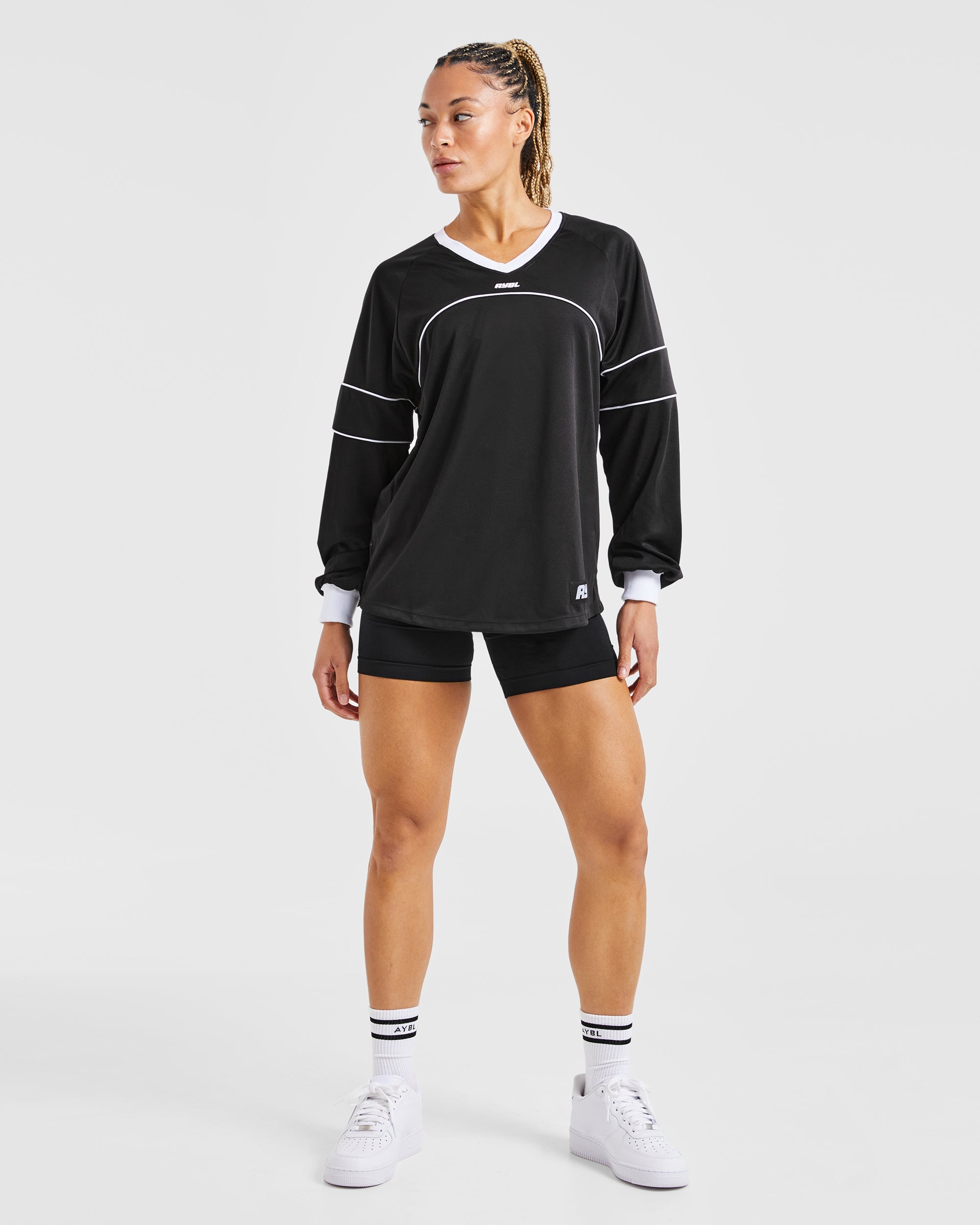 Justine Long Sleeve Jersey - Noir