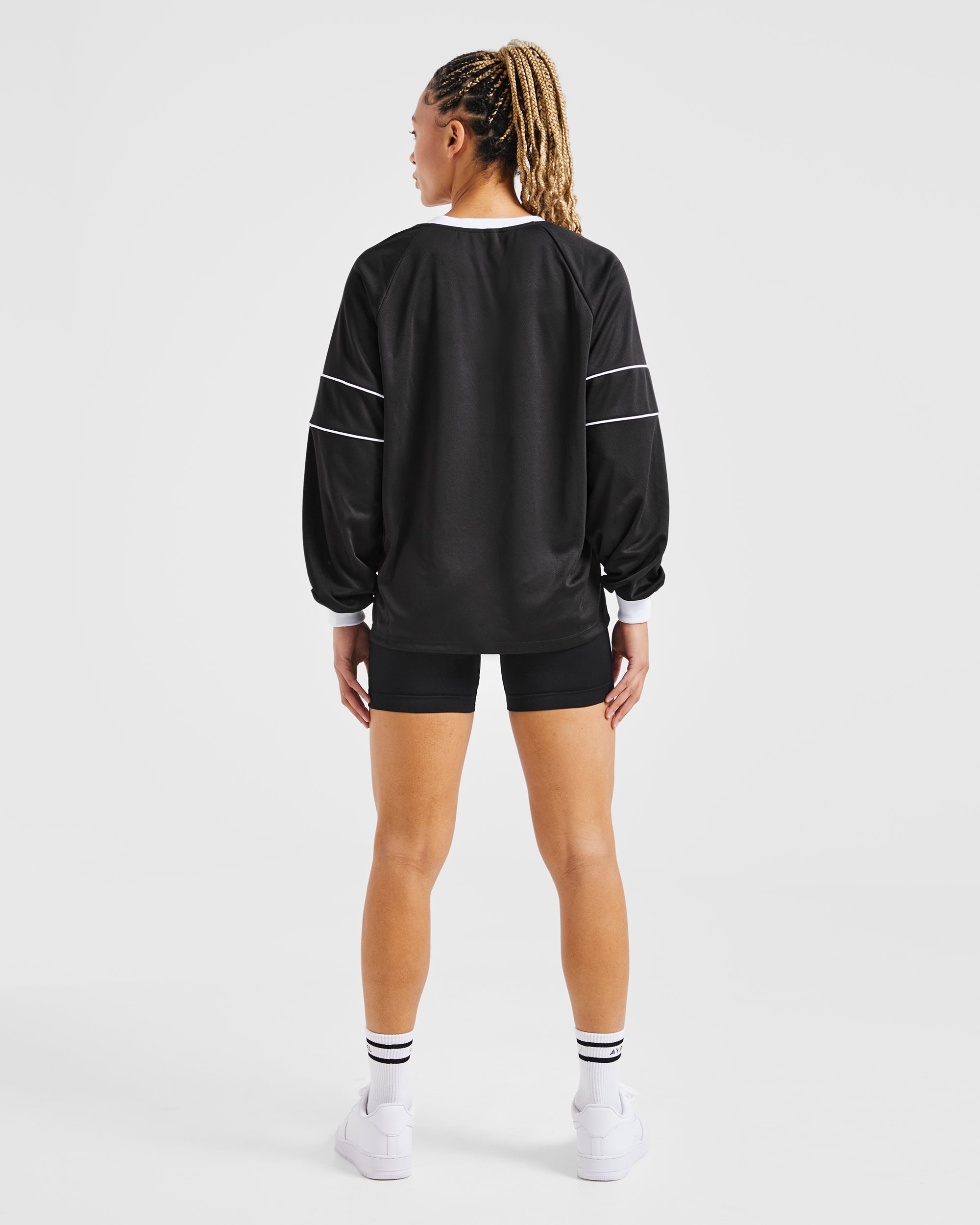 Justine Long Sleeve Jersey - Noir