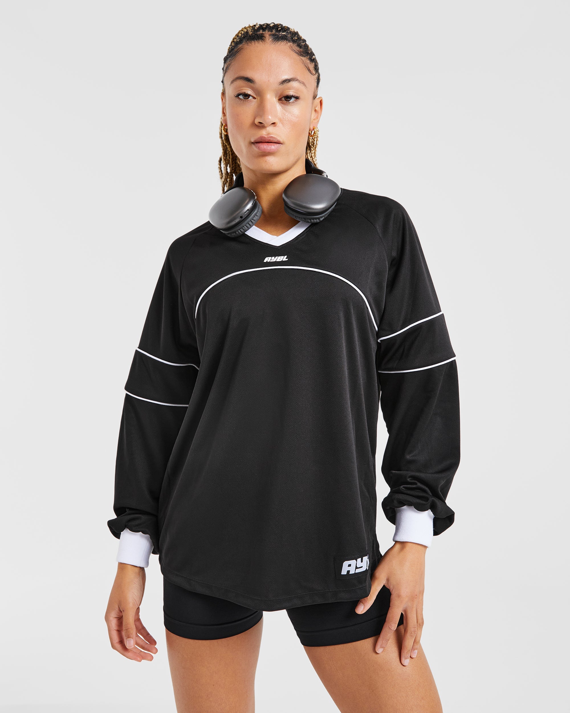 Justine Long Sleeve Jersey - Noir