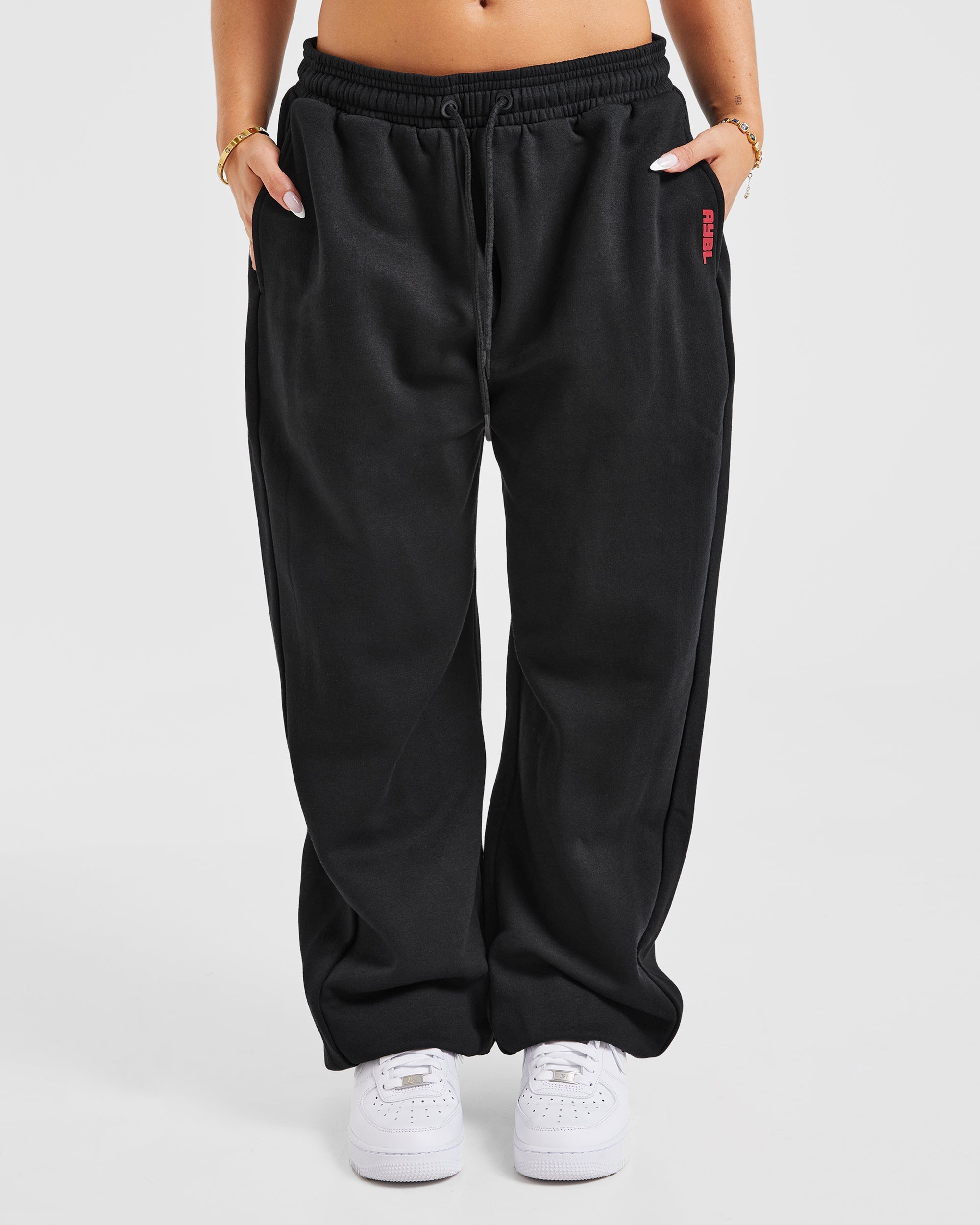 Justine Oversized Joggers - Noir