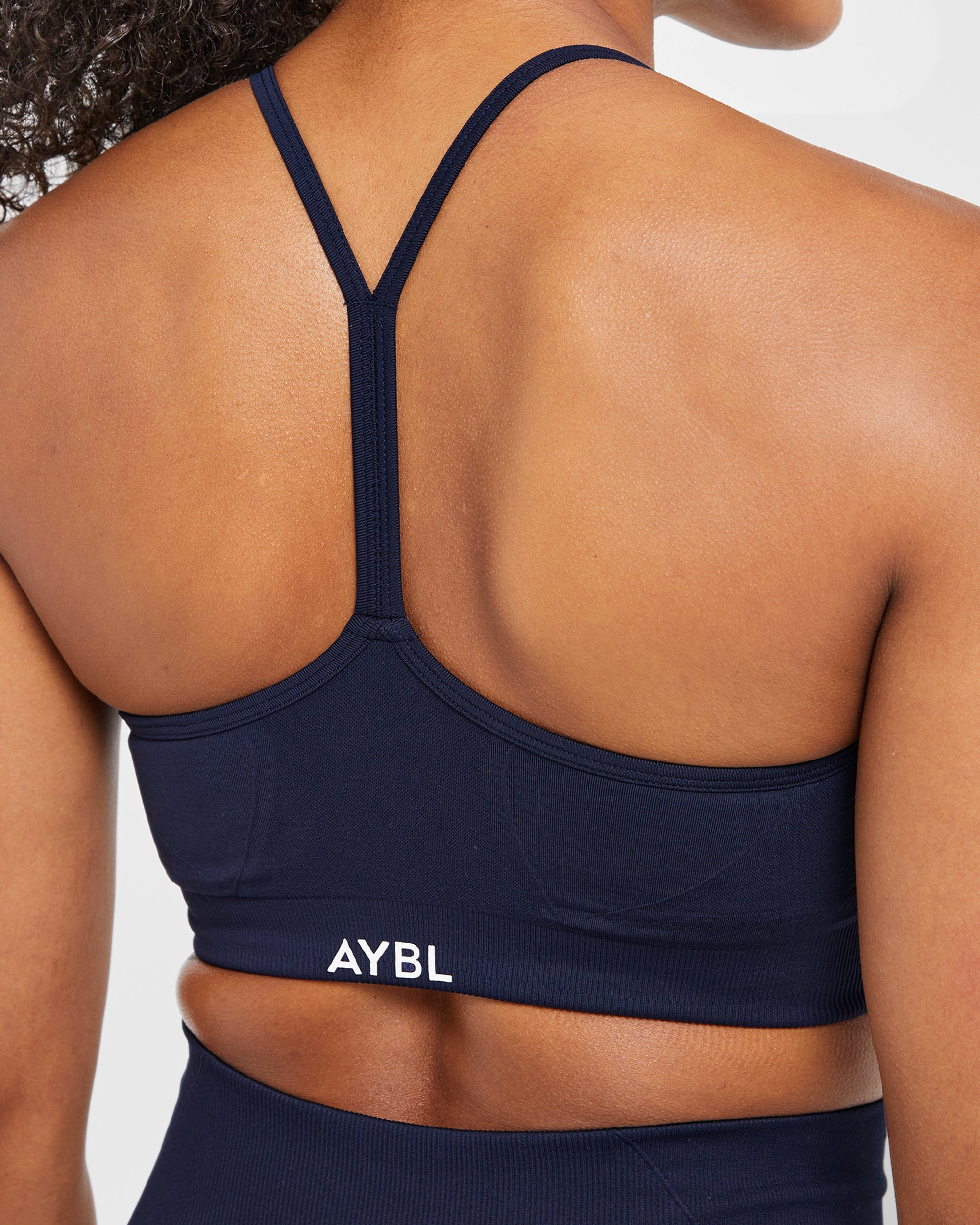 Empower Seamless Sports Bra - Navy