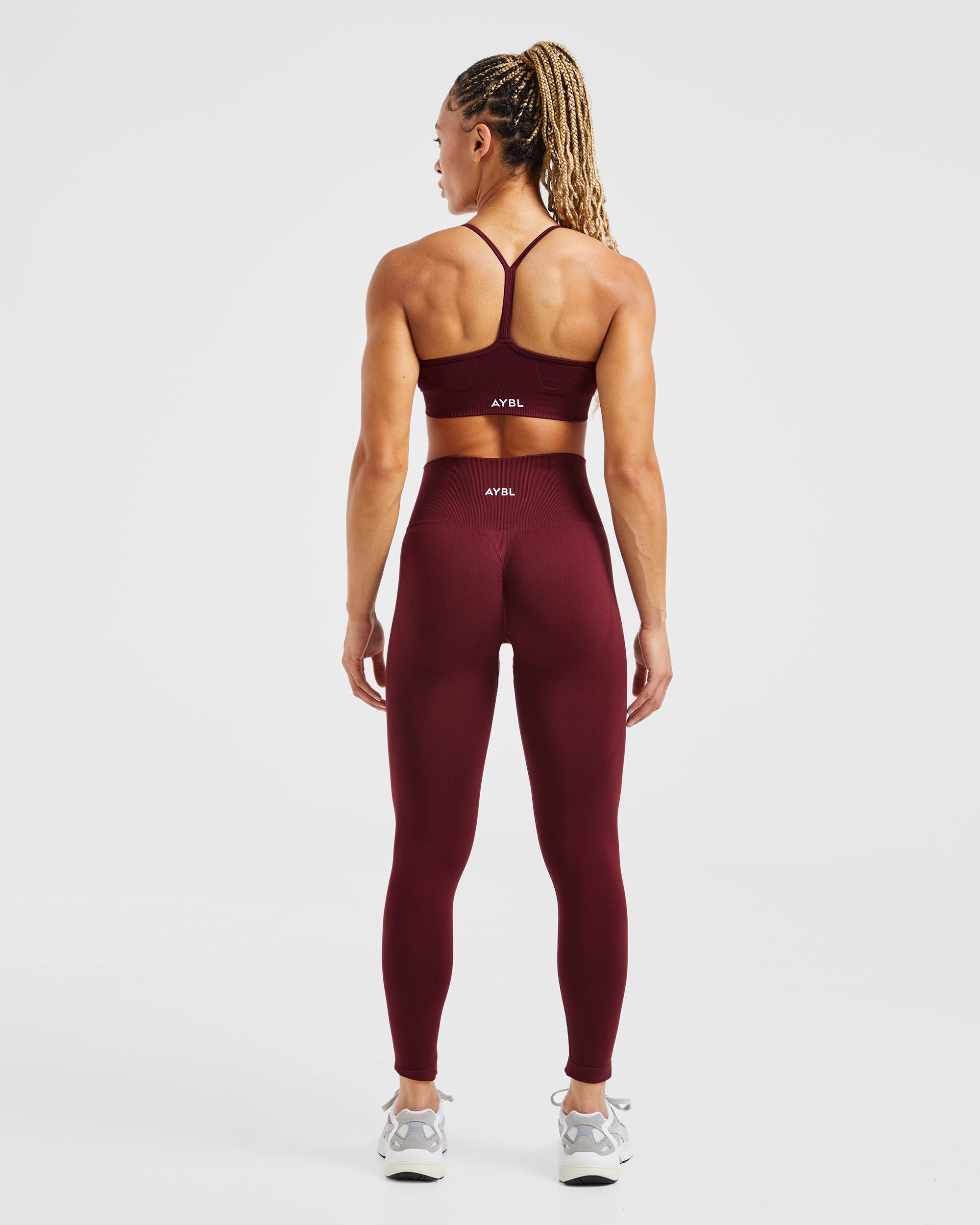 Empower Seamless Sports Bra - Rouge Wine