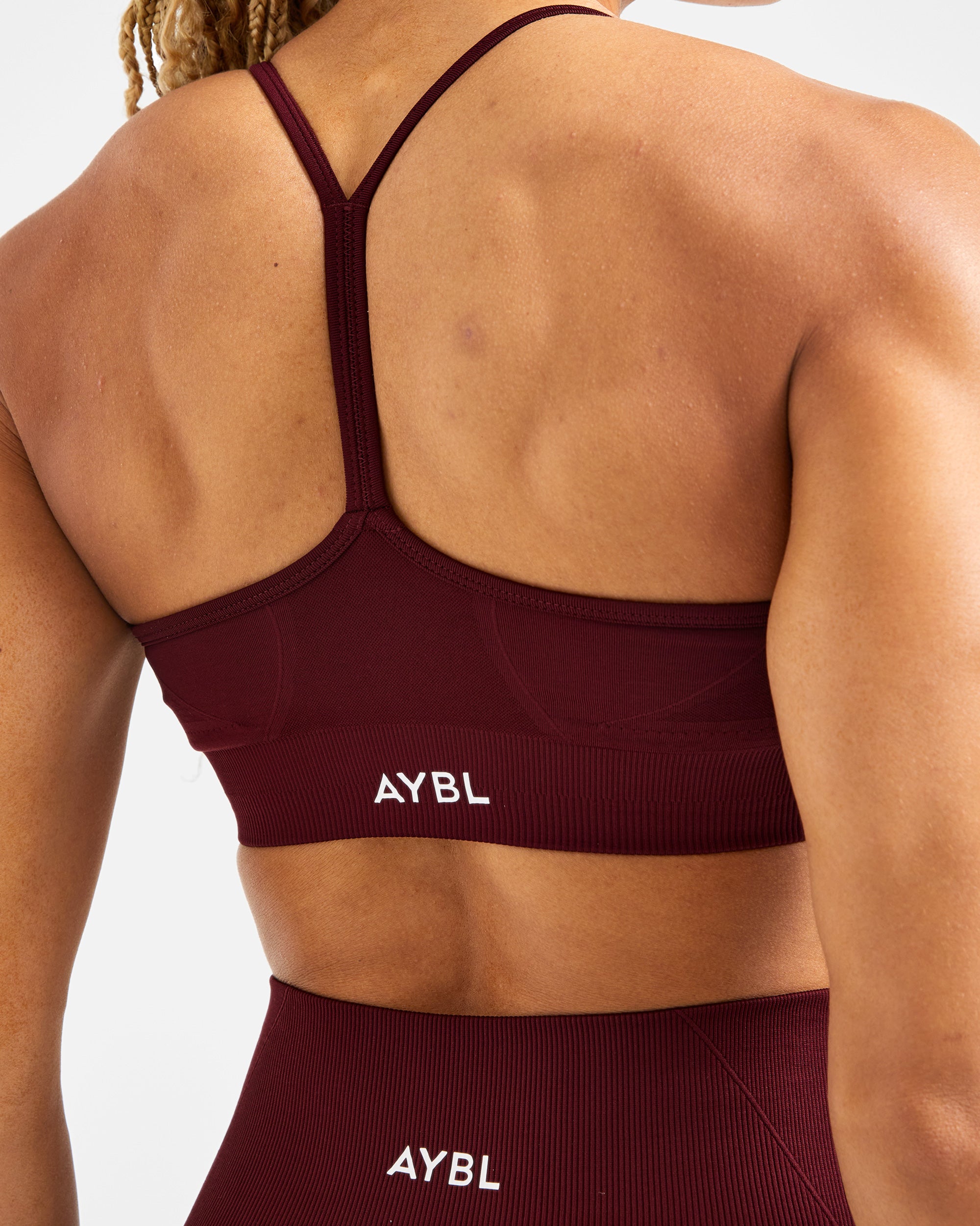 Empower Seamless Sports Bra - Rouge Wine