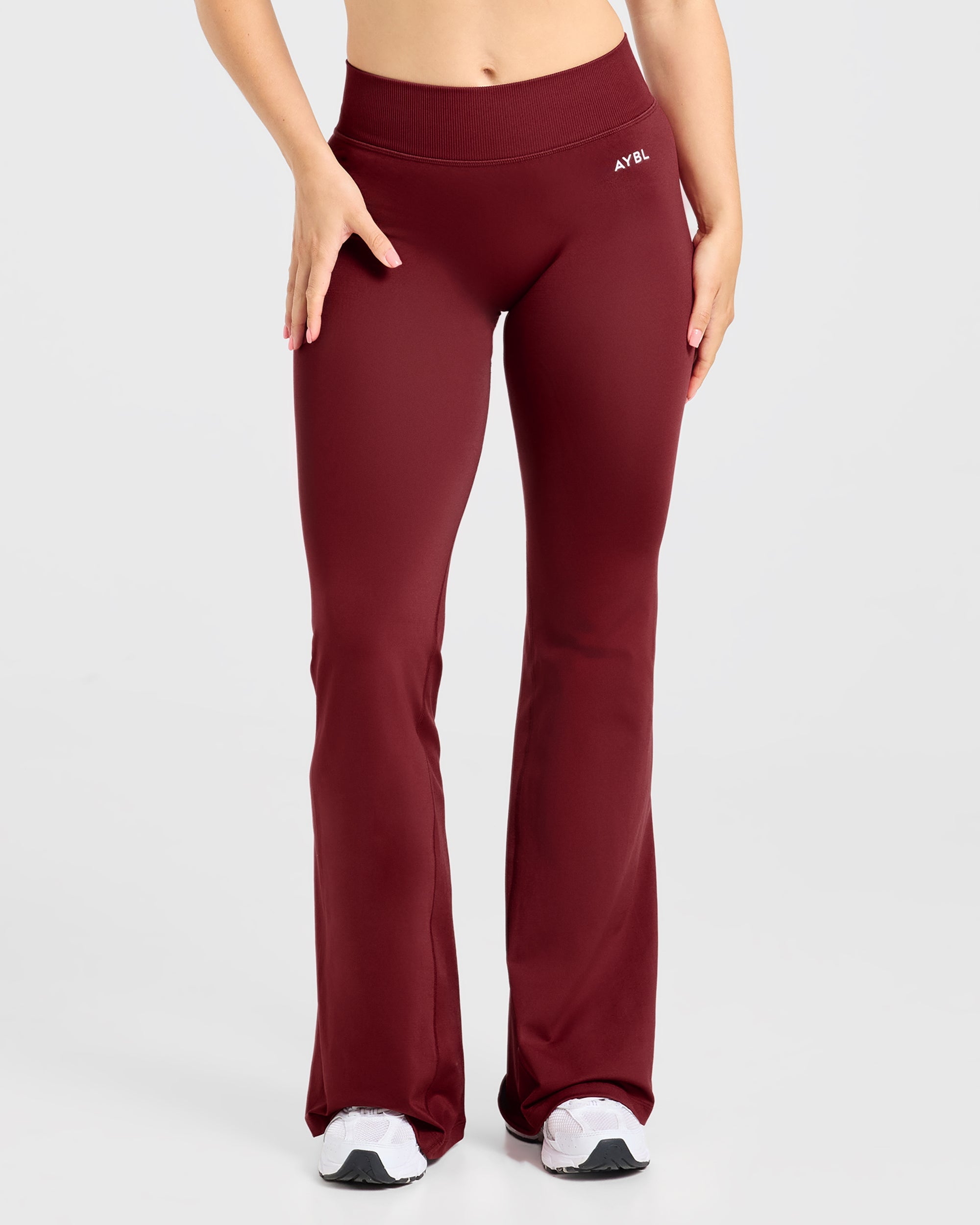 Adapt Seamless Flared Leggings - Autumn Rouge