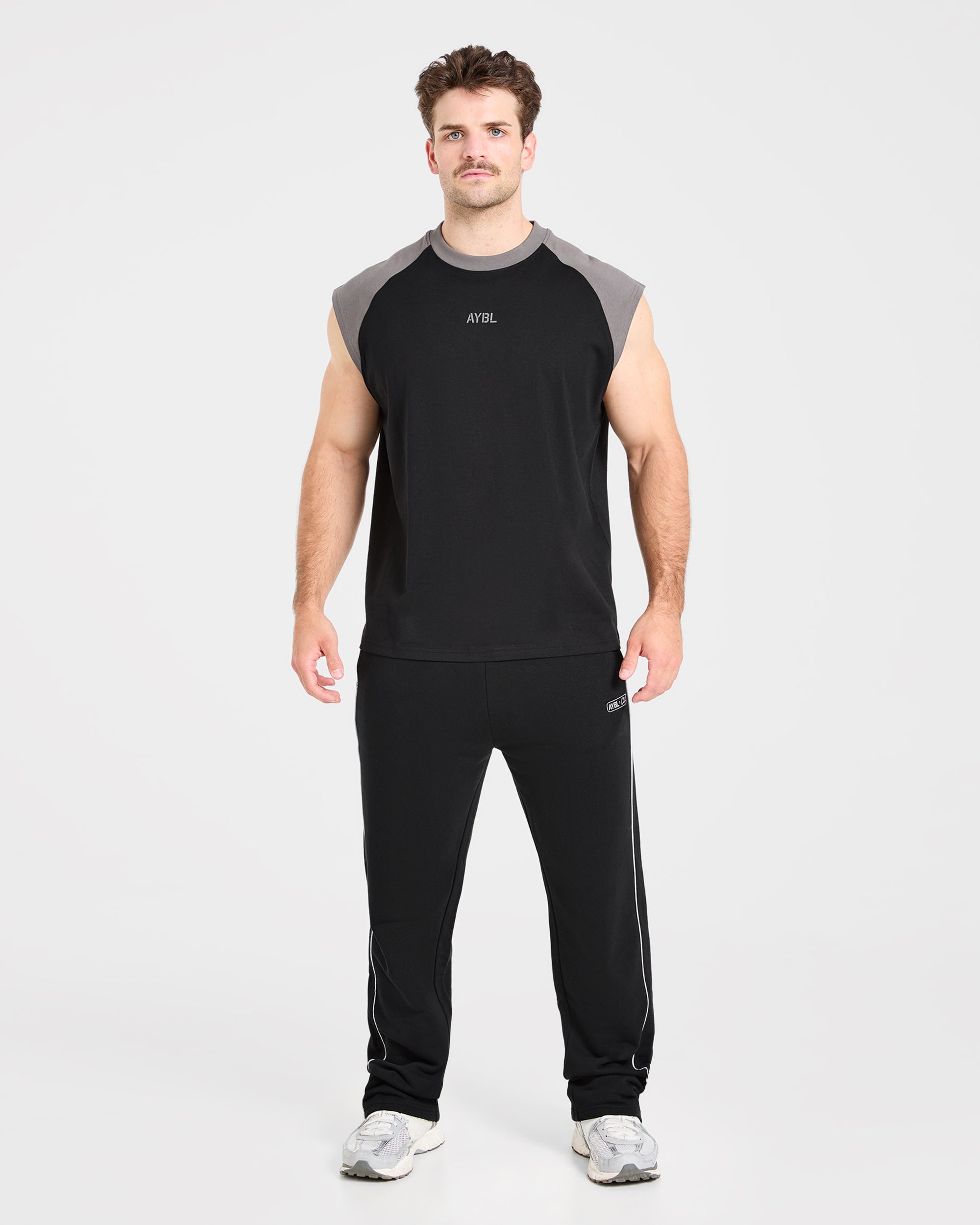 Cam Kissel x Contrast Oversized Tank - Noir/Charcoal