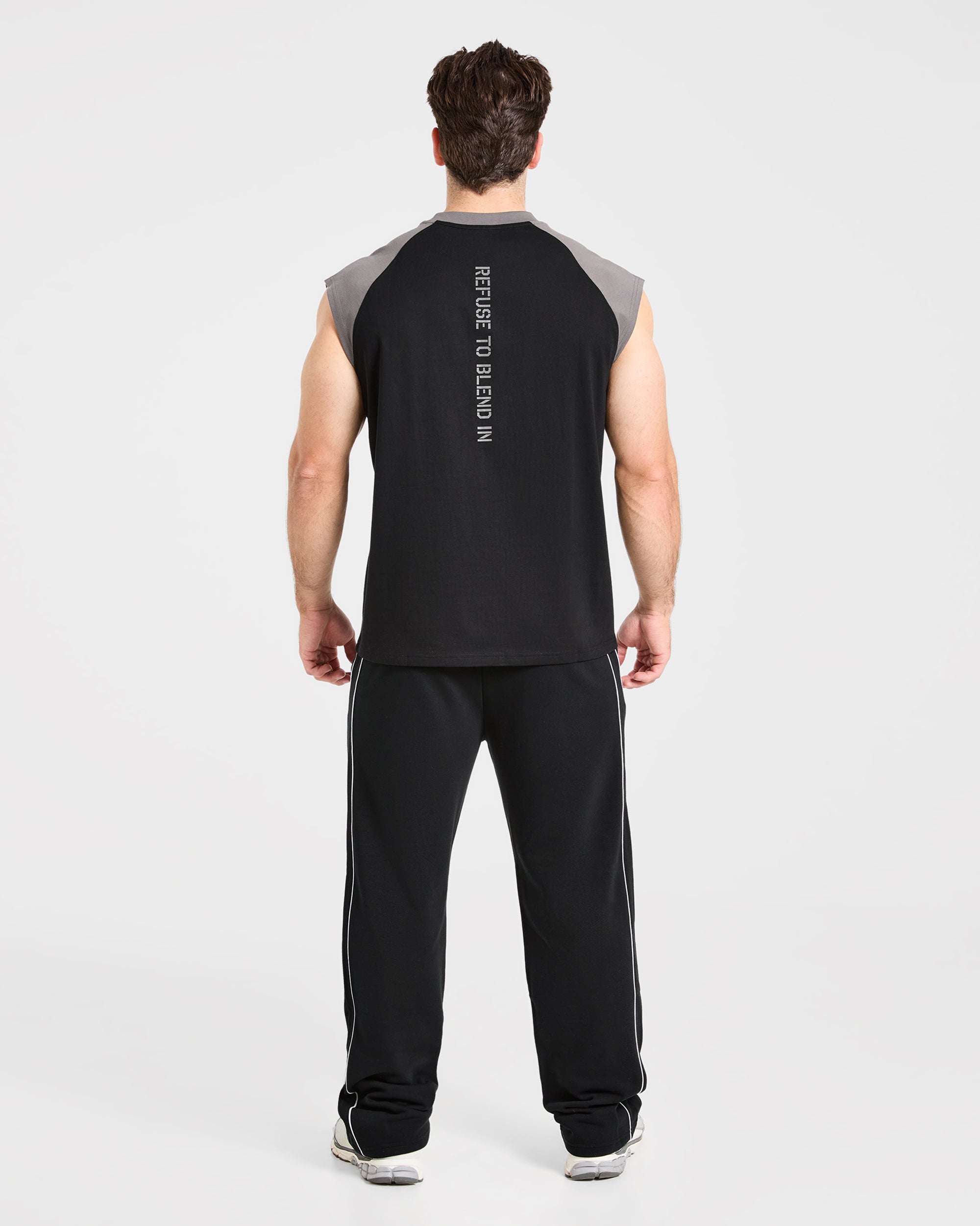 Cam Kissel x Contrast Oversized Tank - Noir/Charcoal