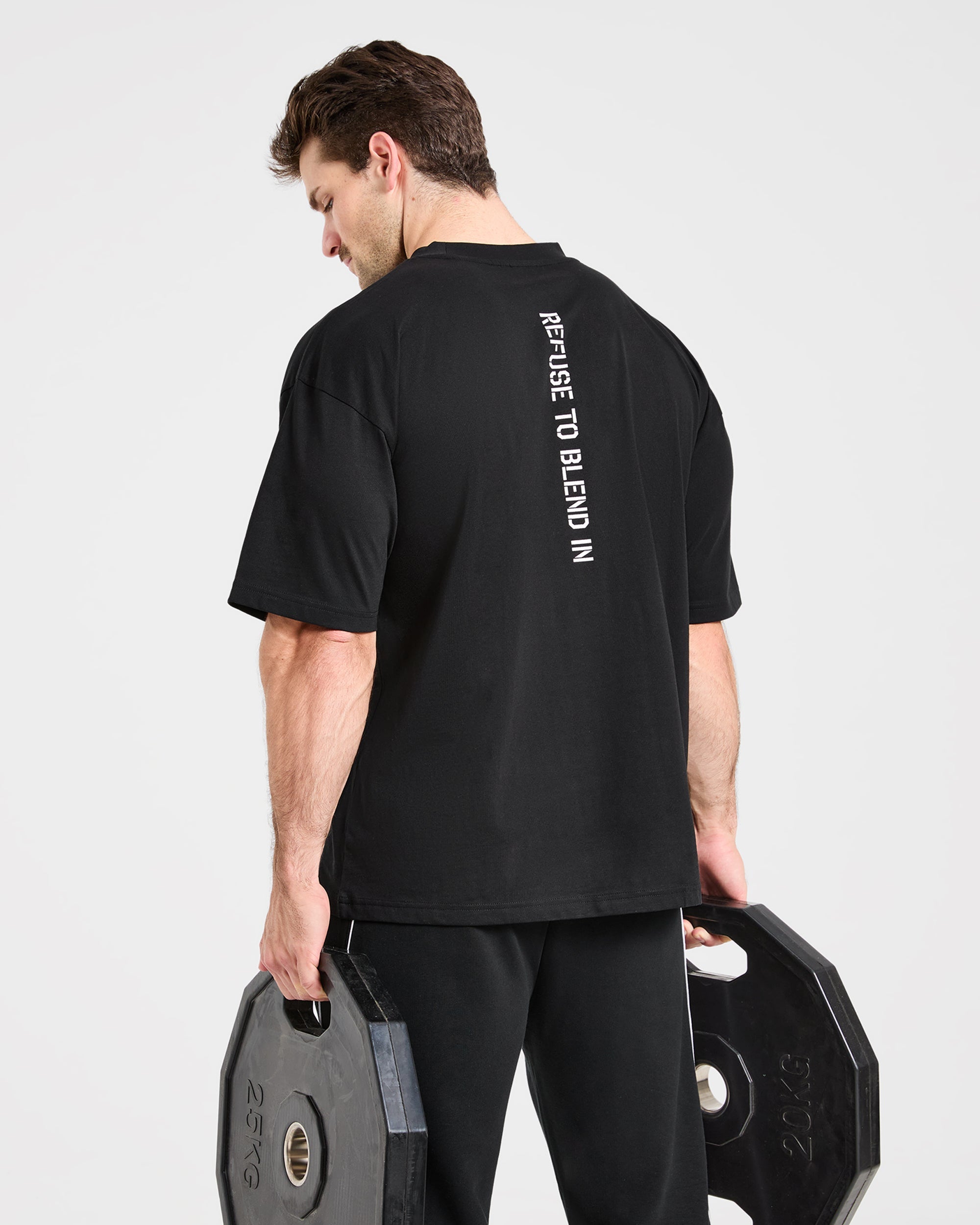 Cam Kissel x Graphic Oversized T Shirt - Noir
